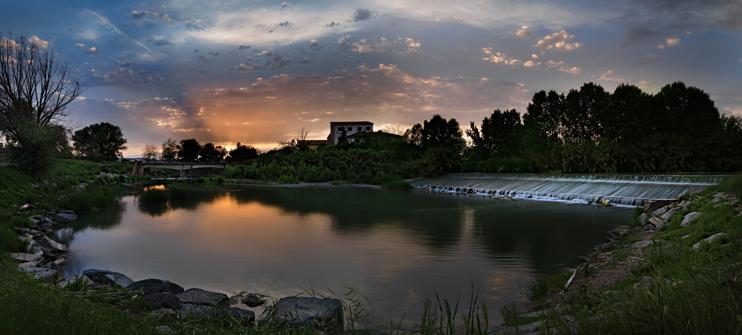 Qui siamo sul fiume Elsa