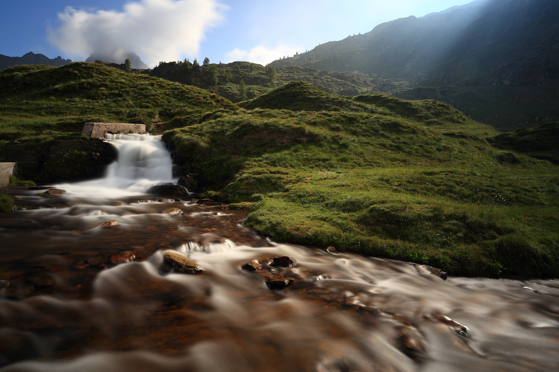 Waterfalls in Brembana Valley