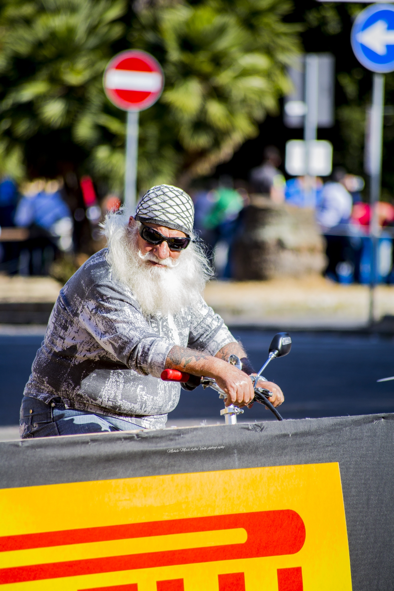 Primo piano del vero vincitore del giro d'Italia