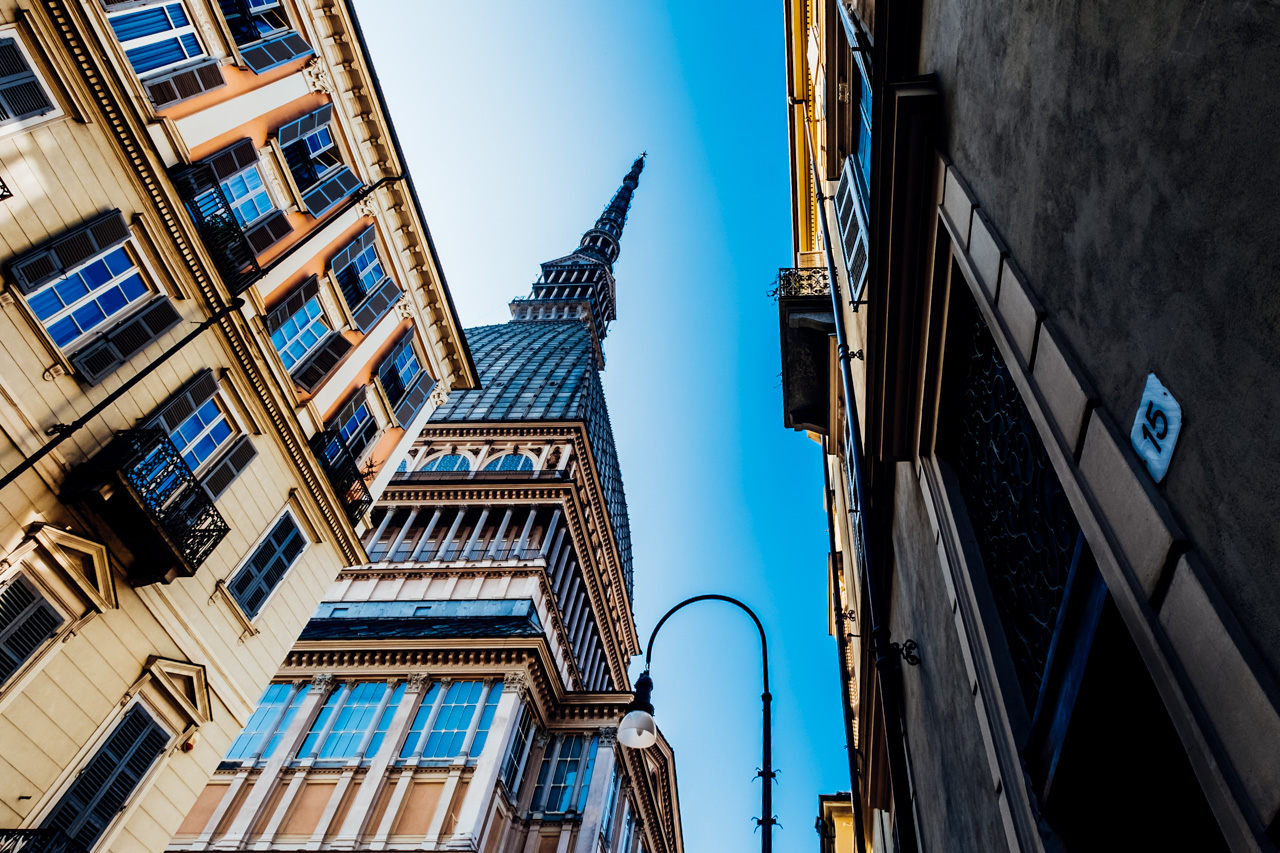 The sky in Turin