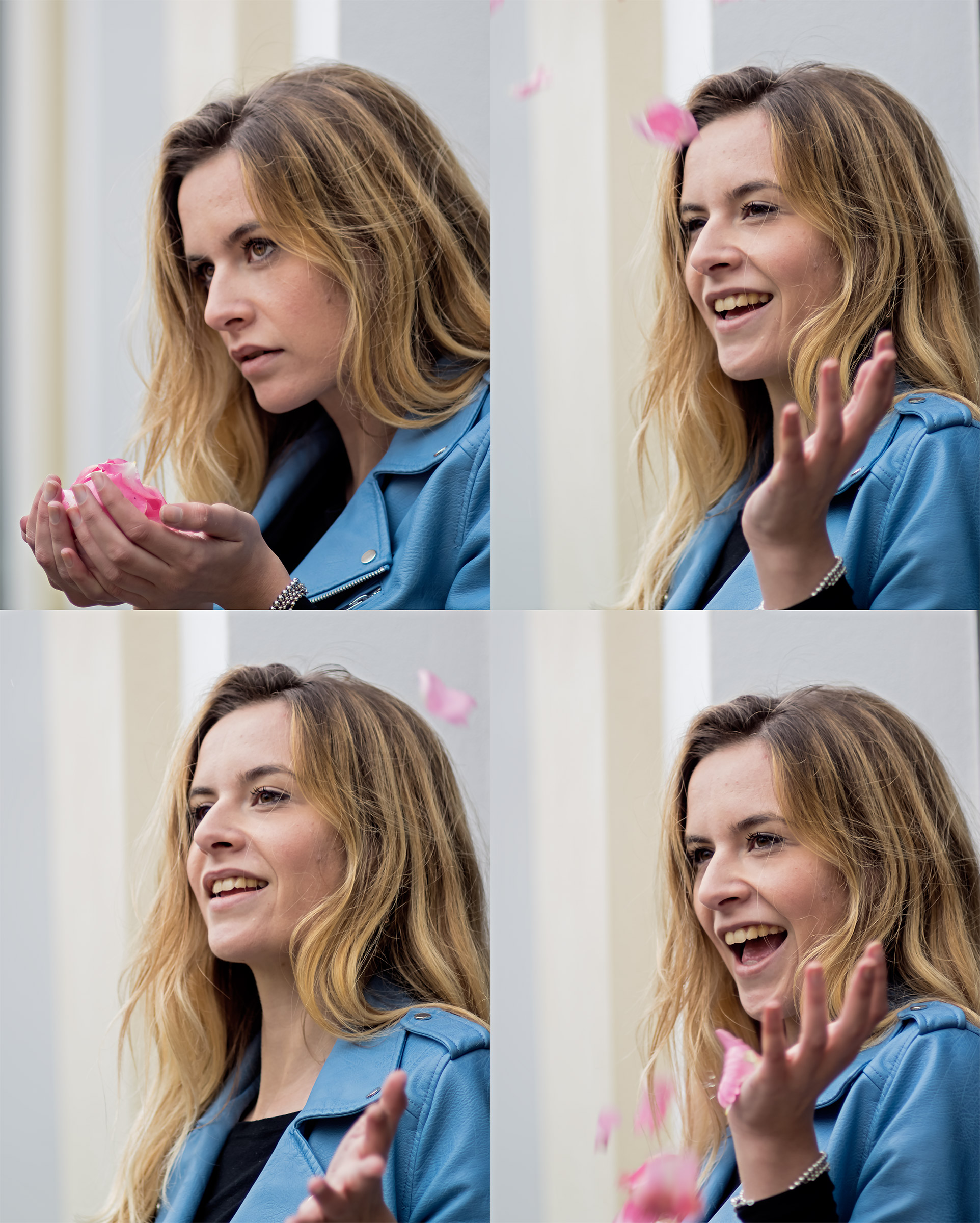 Una cascata di petali