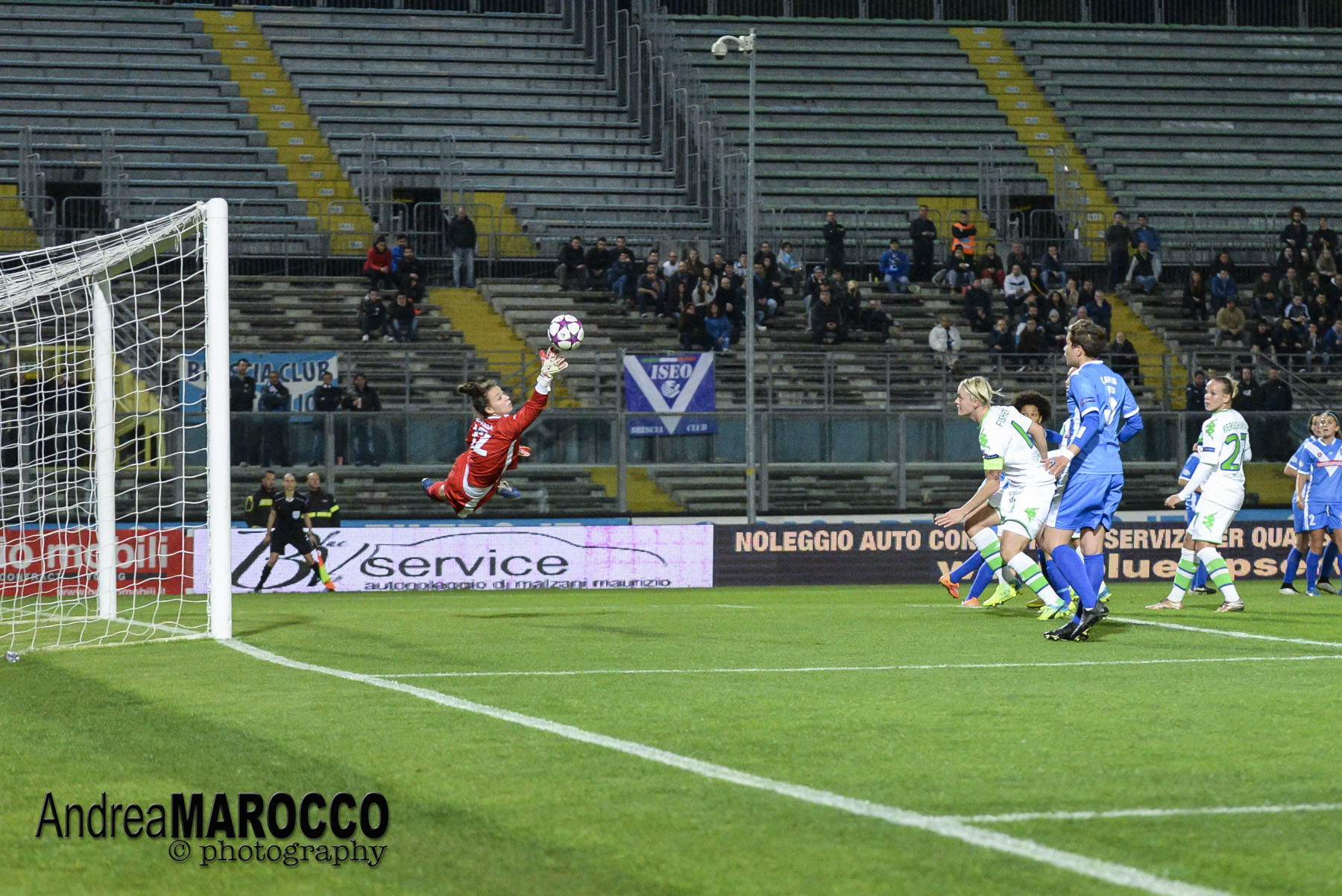 Brescia - Wolfsburg QF Women Champions League 2016/17