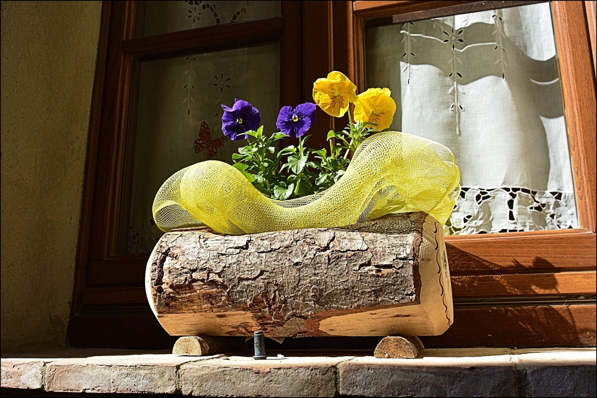 Fioriera a Monticchiello