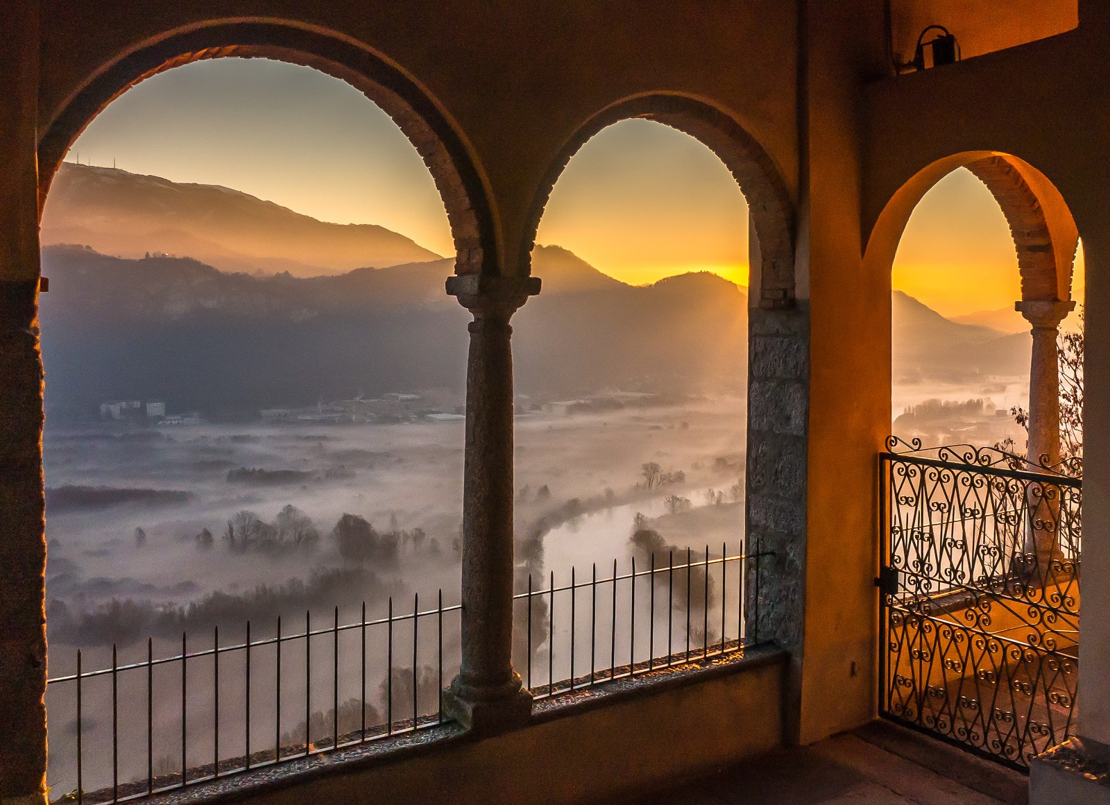 Adda Valley from Airuno Rocchetta