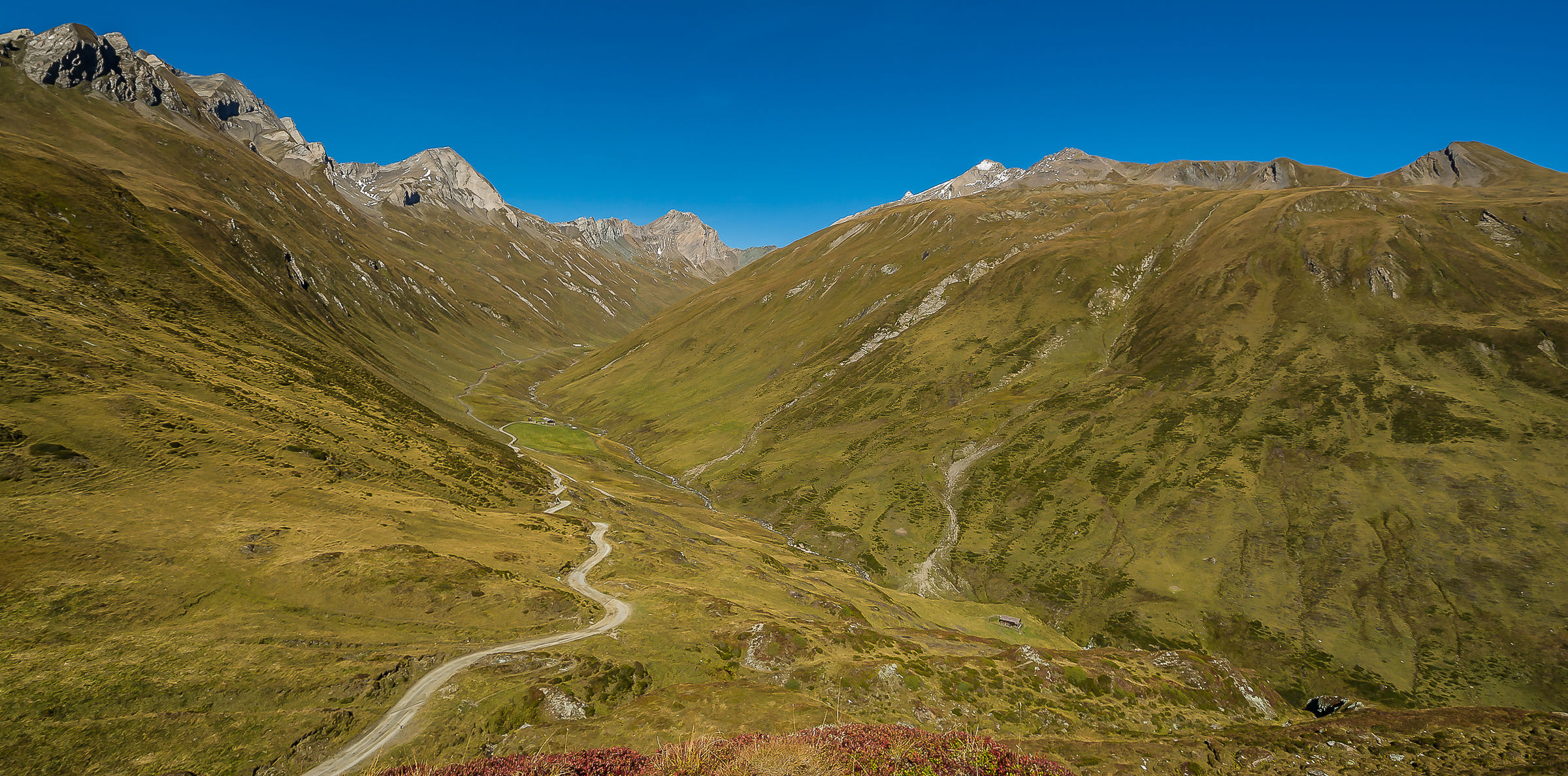 Towards the Gorge Pass, Riva Di Tures