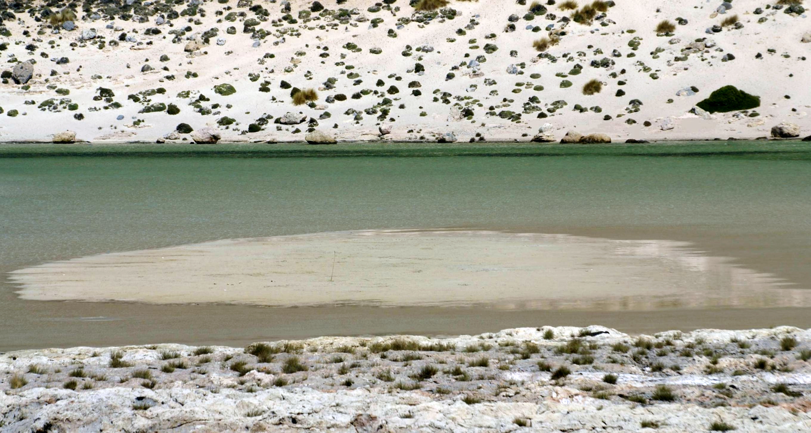 The green Balos Lagoon - Island of Crete