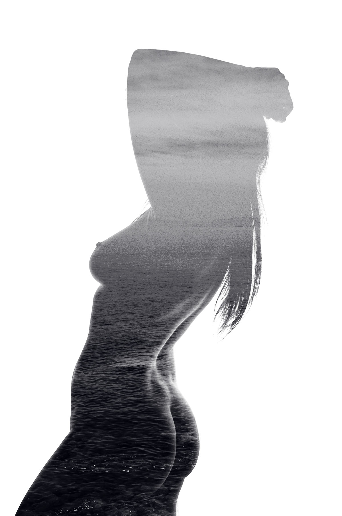 Nude - double exposure