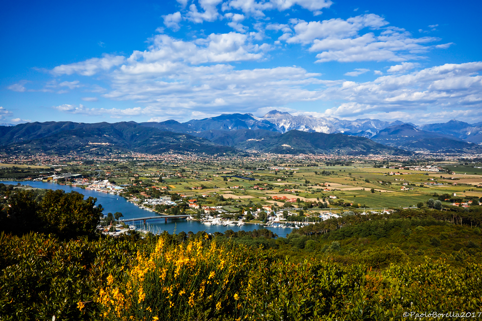 Valle del Magra da Ameglia