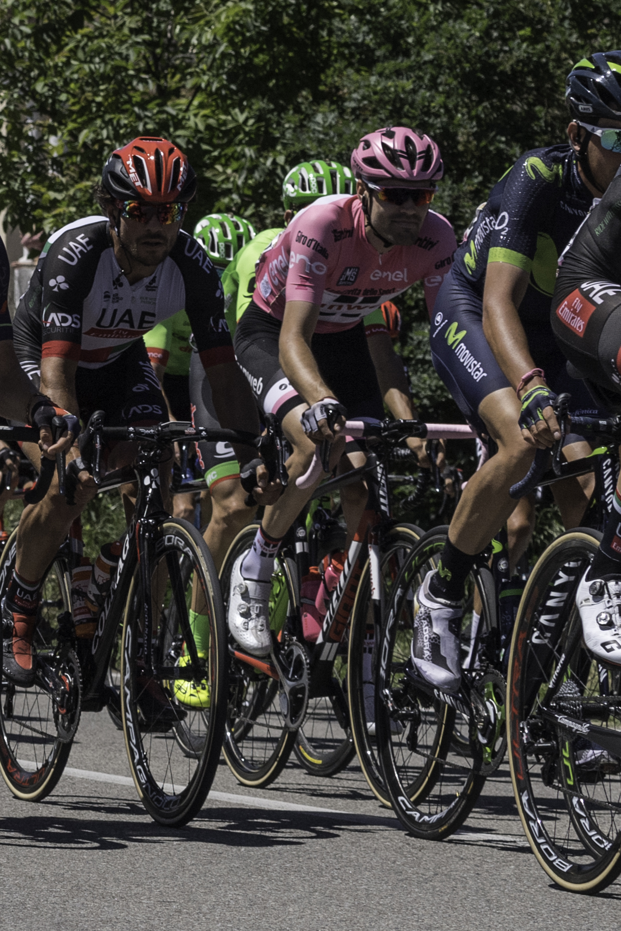 Giro d'Italia - Current pink jersey Dumoulin 05-2017