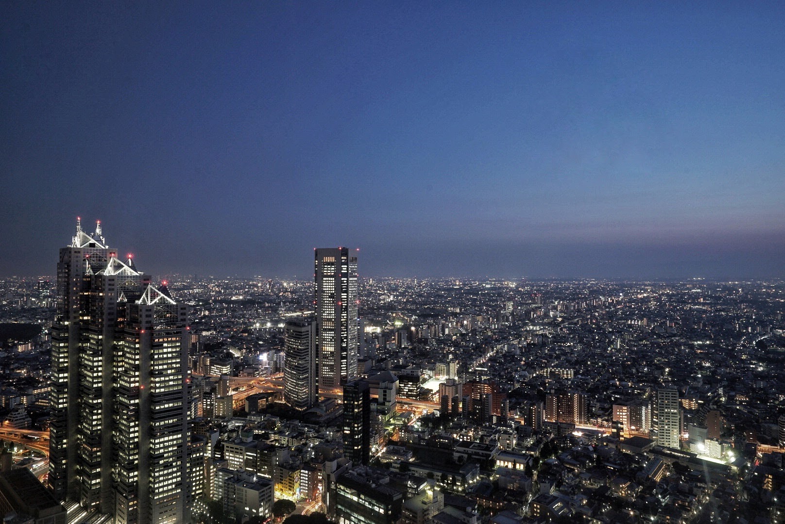 Tokyo skyline