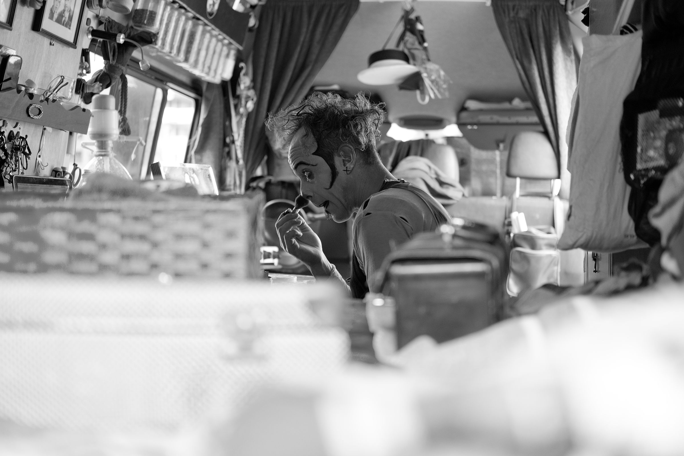 Al trucco, Circo Patuf