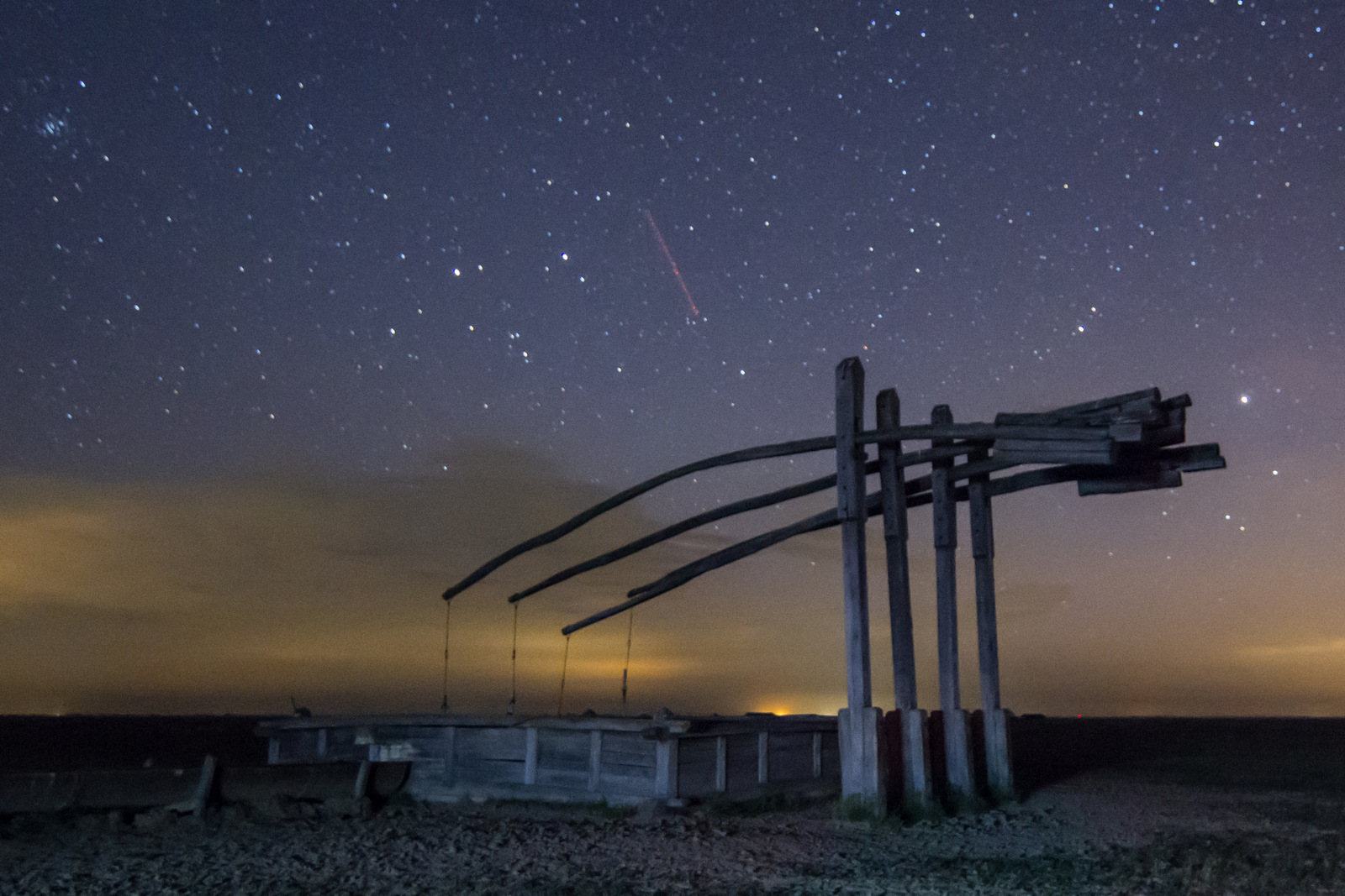 Notte alle grandi pianure ungheresi