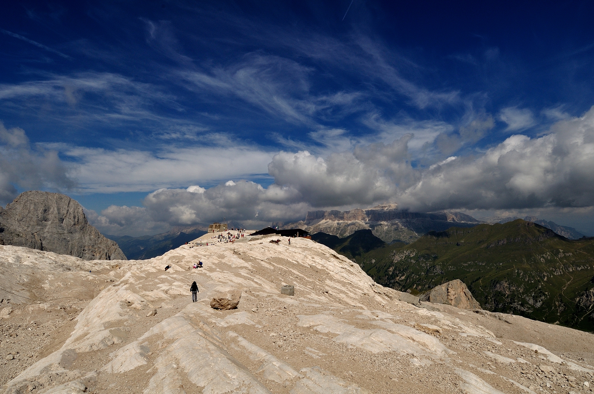 Marmolada glacier