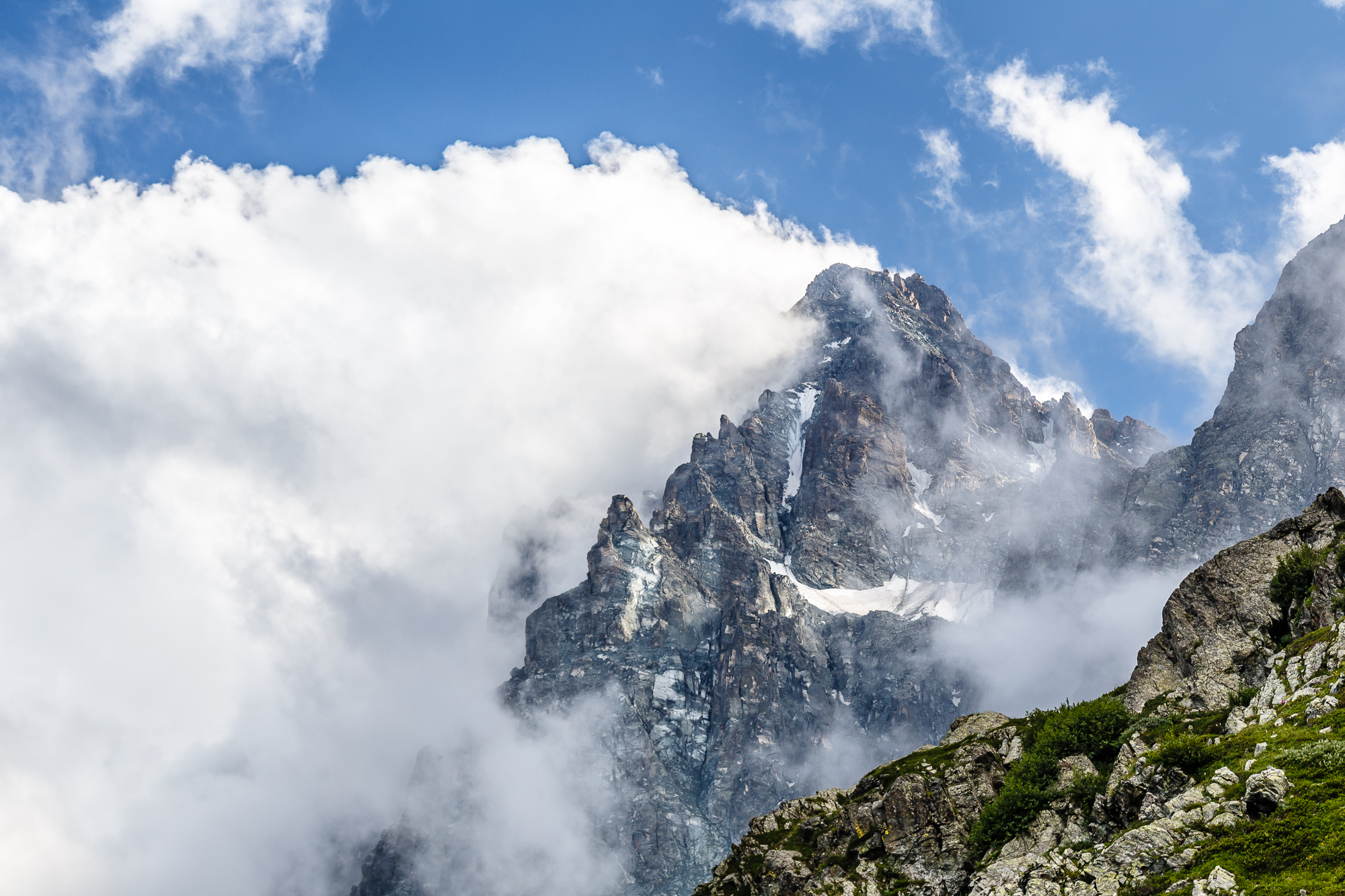 Monviso from the Upper Lake
