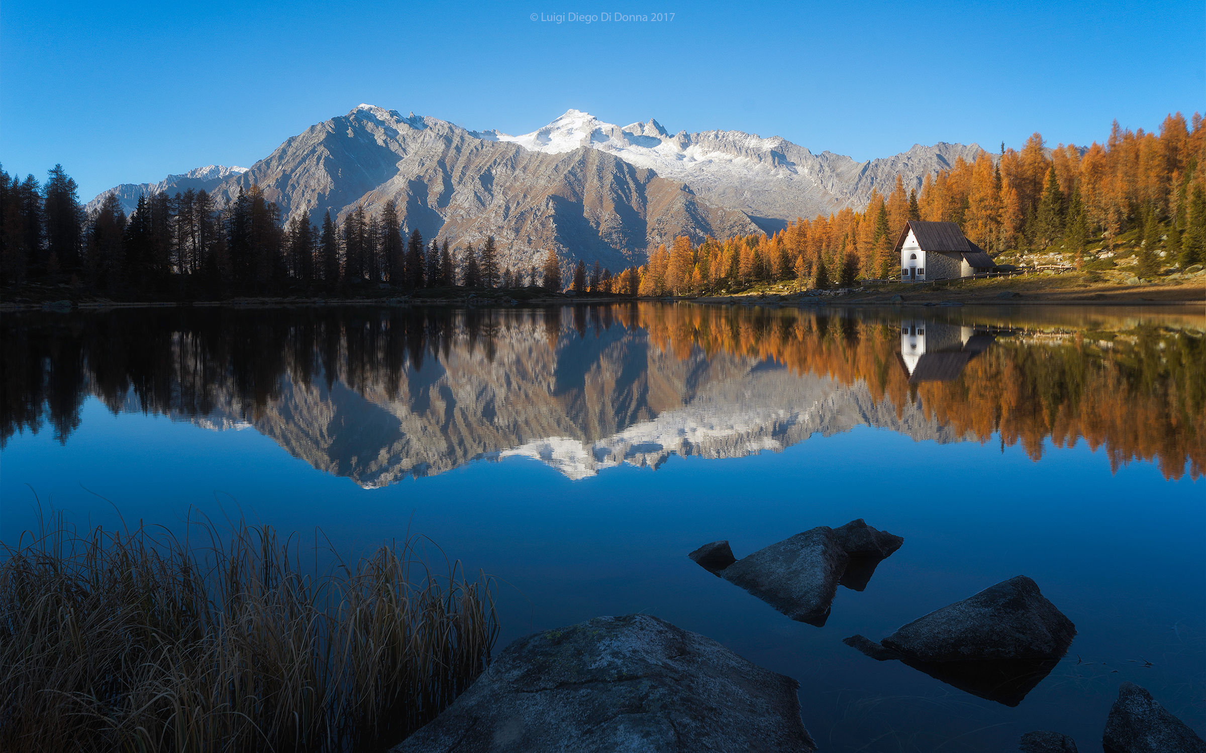 Sunset at the S.Giuliano Lakes