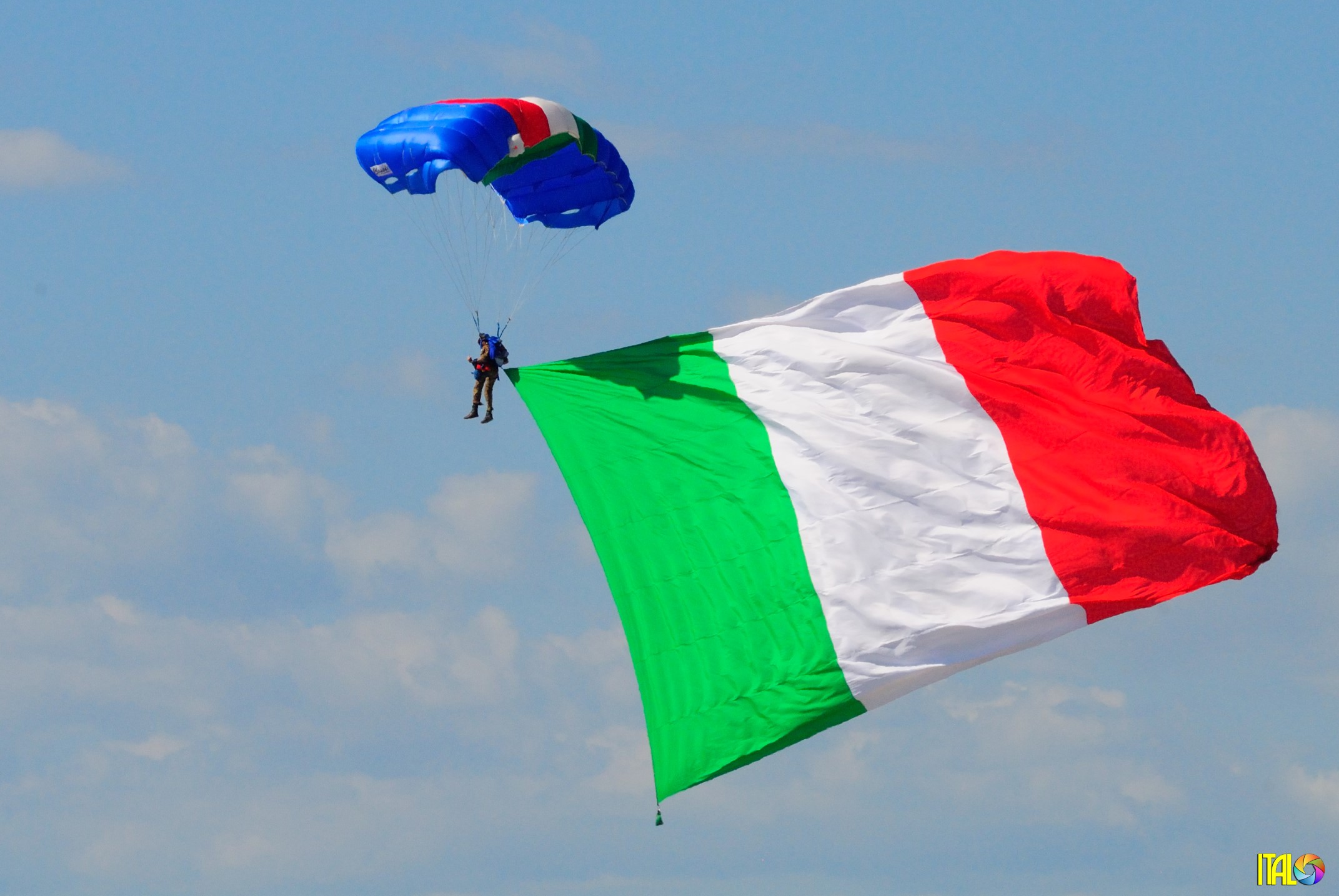 150 square meters of tricolor!