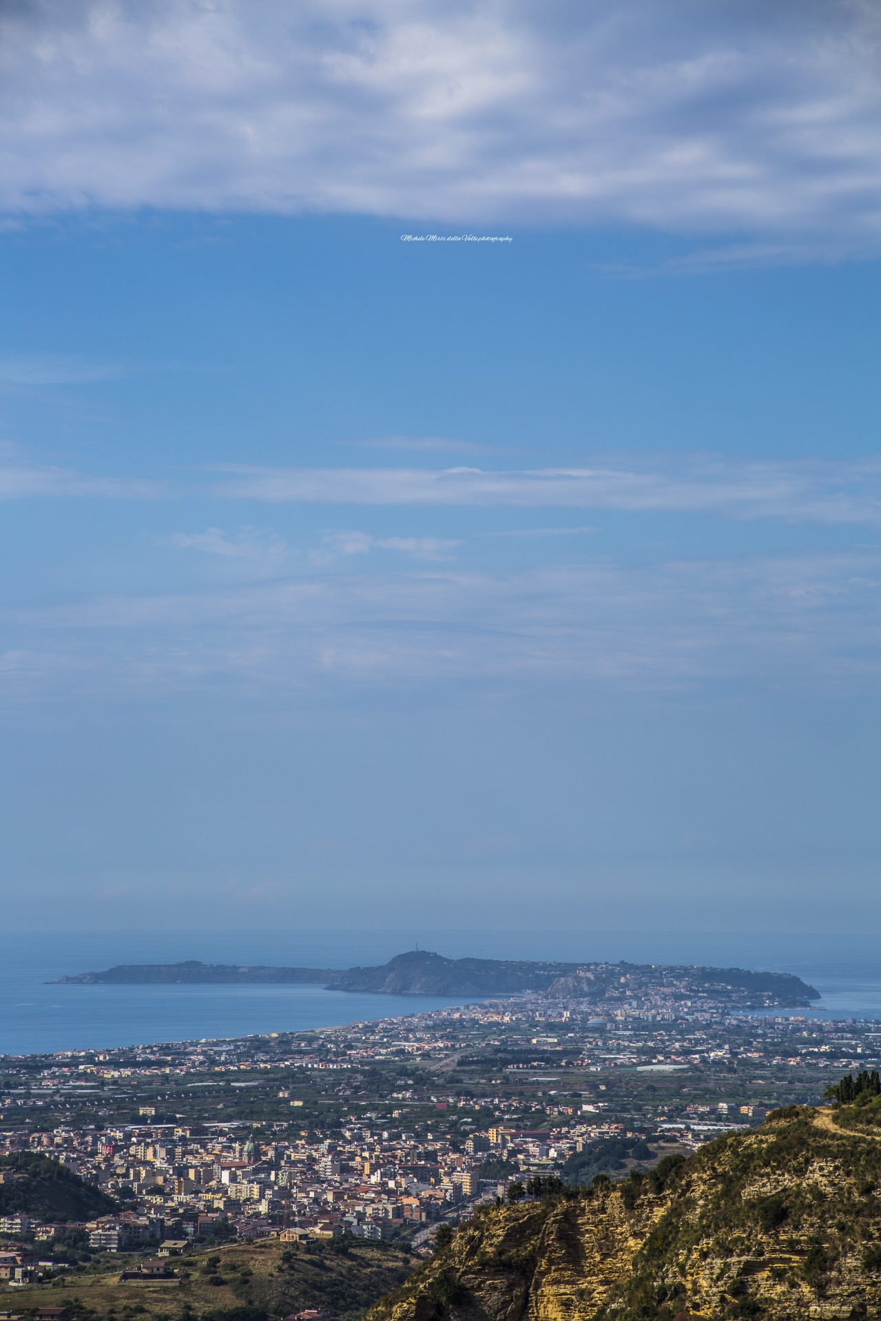 Milazzo vista da Castroreale
