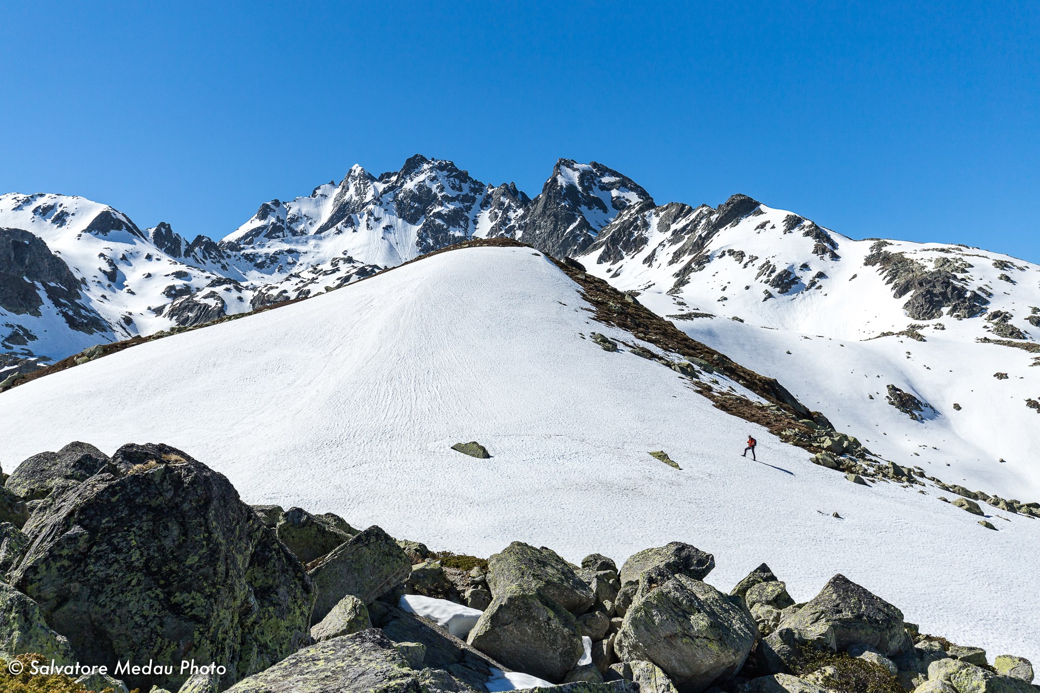 The relationship between man and mountain