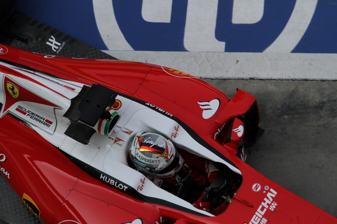 Monza F1 - Settembre 2016 - Vettel - Rientro ai box2