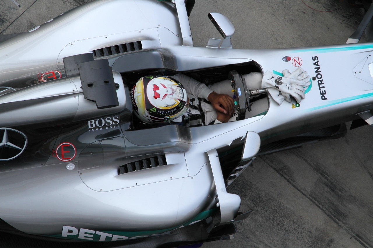 Monza F1 - Settembre 2016 - Rosberg - Rientro ai box