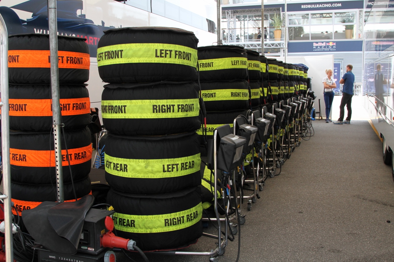 Monza F1 - Settembre 2016 - Gomme Williams