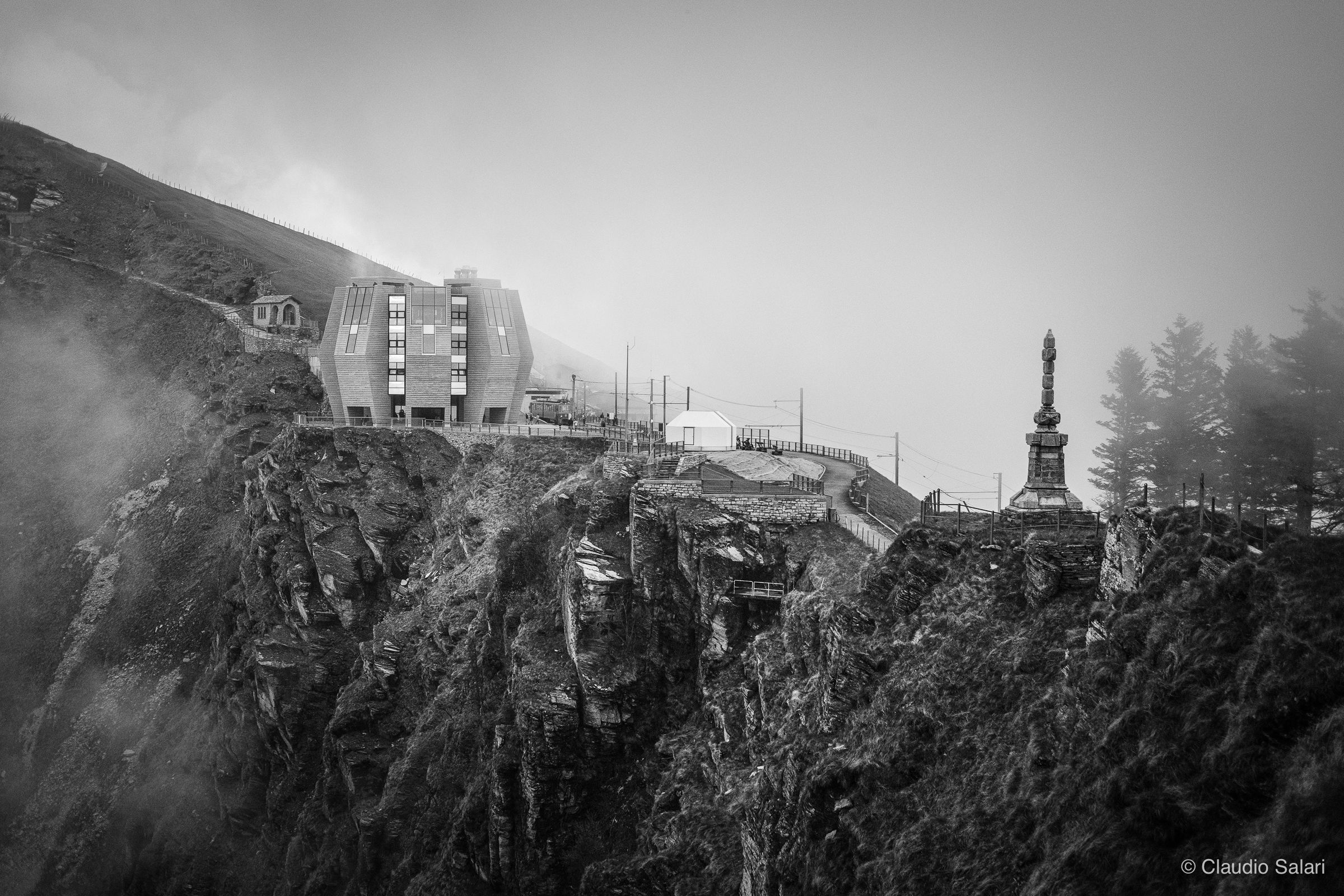 Il Fiore di Pietra di Mario Botta - Monte Generoso