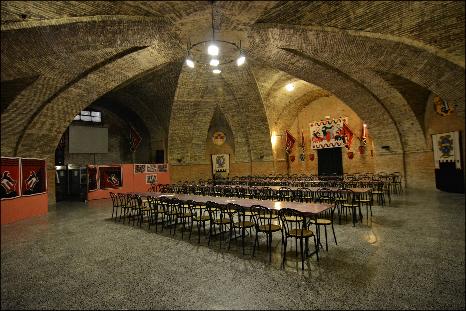 Il 'Covo' di una Contrada a Montepulciano