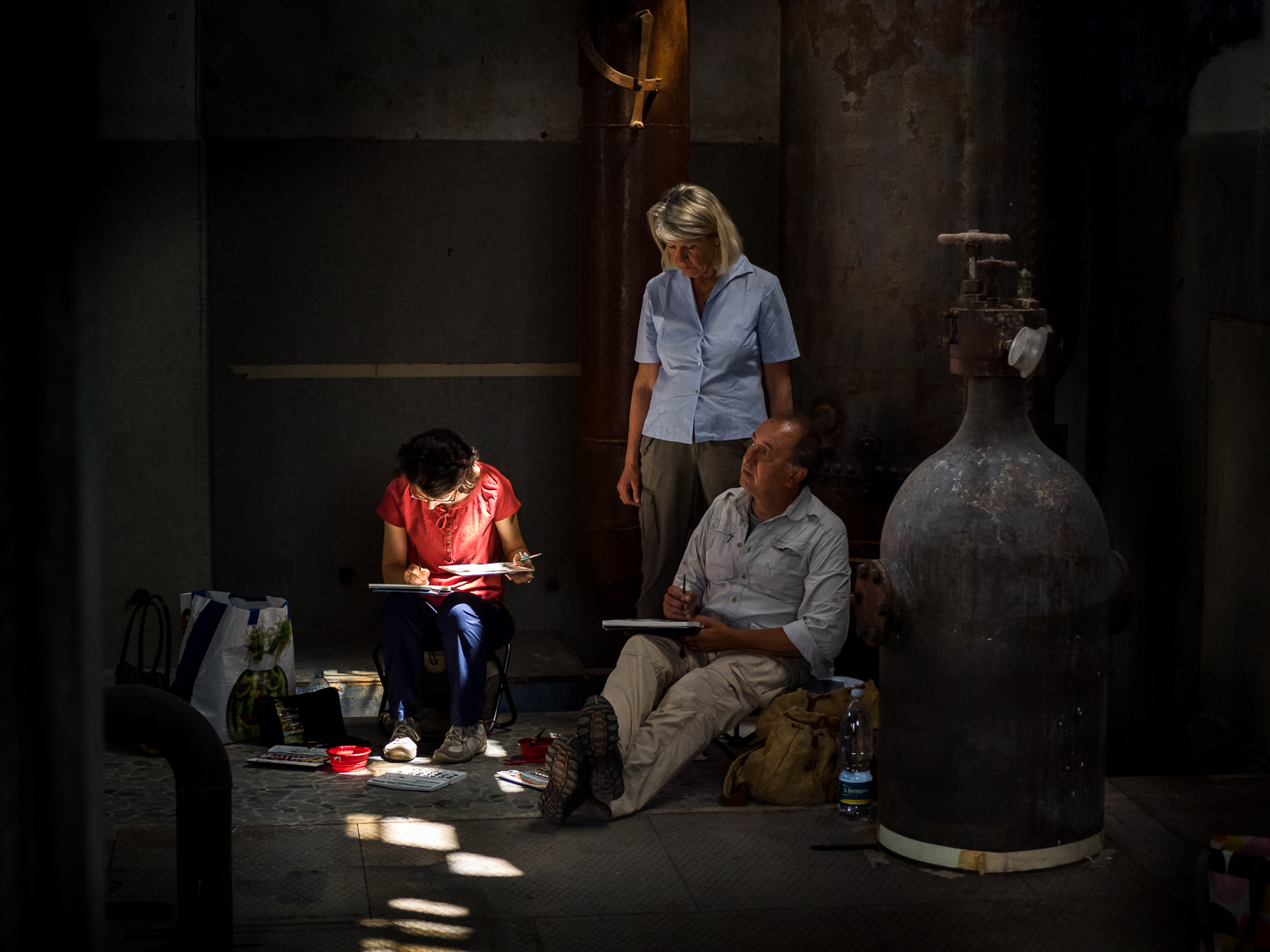 Lane Combing Watercolors