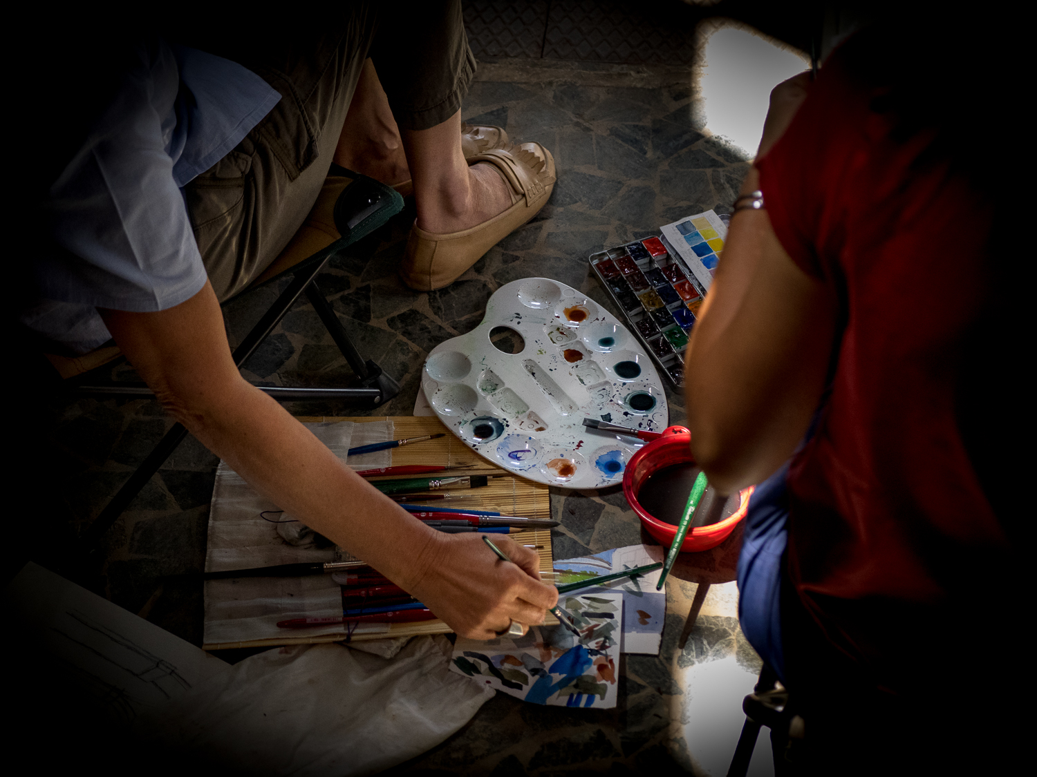 Watercolors, what a passion!