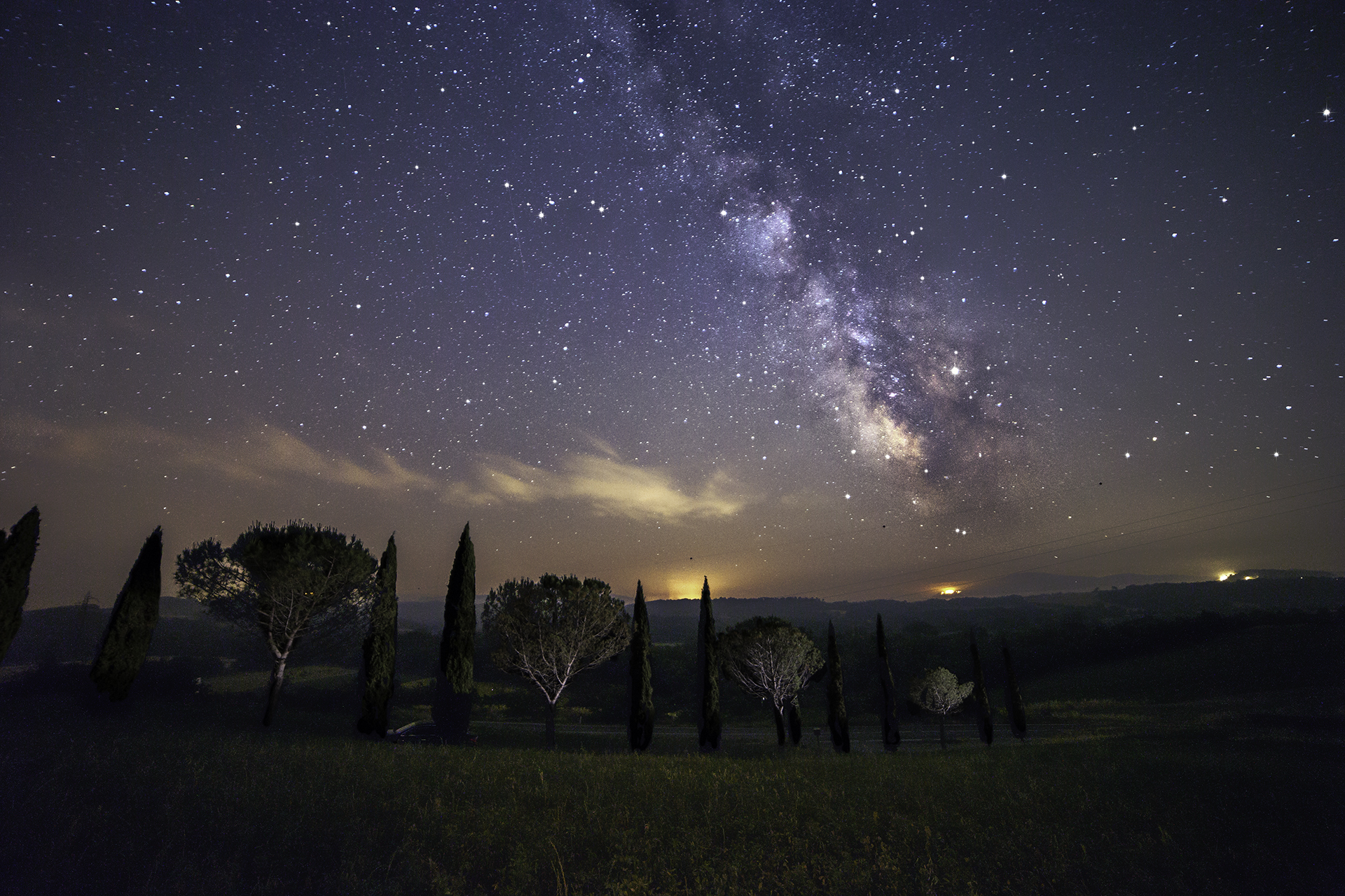 Via Lattea , Saline di Volterra
