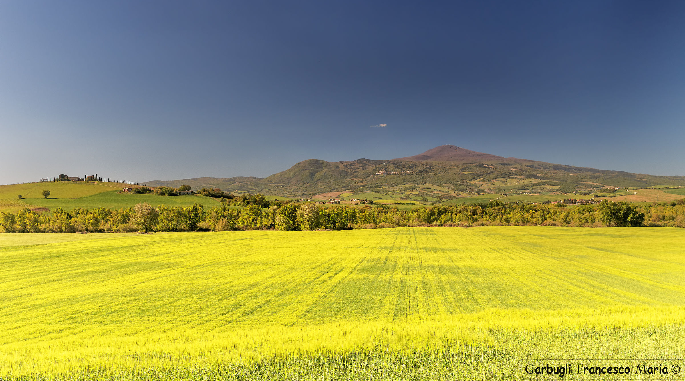 The Orcia valley and the Amiata