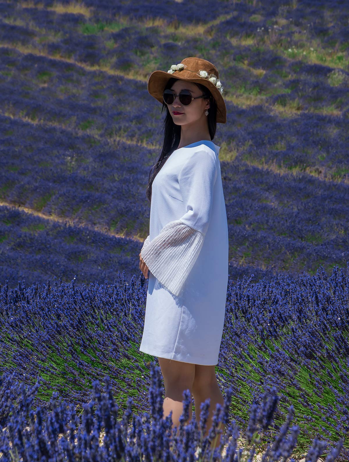 Purple China Girl Front