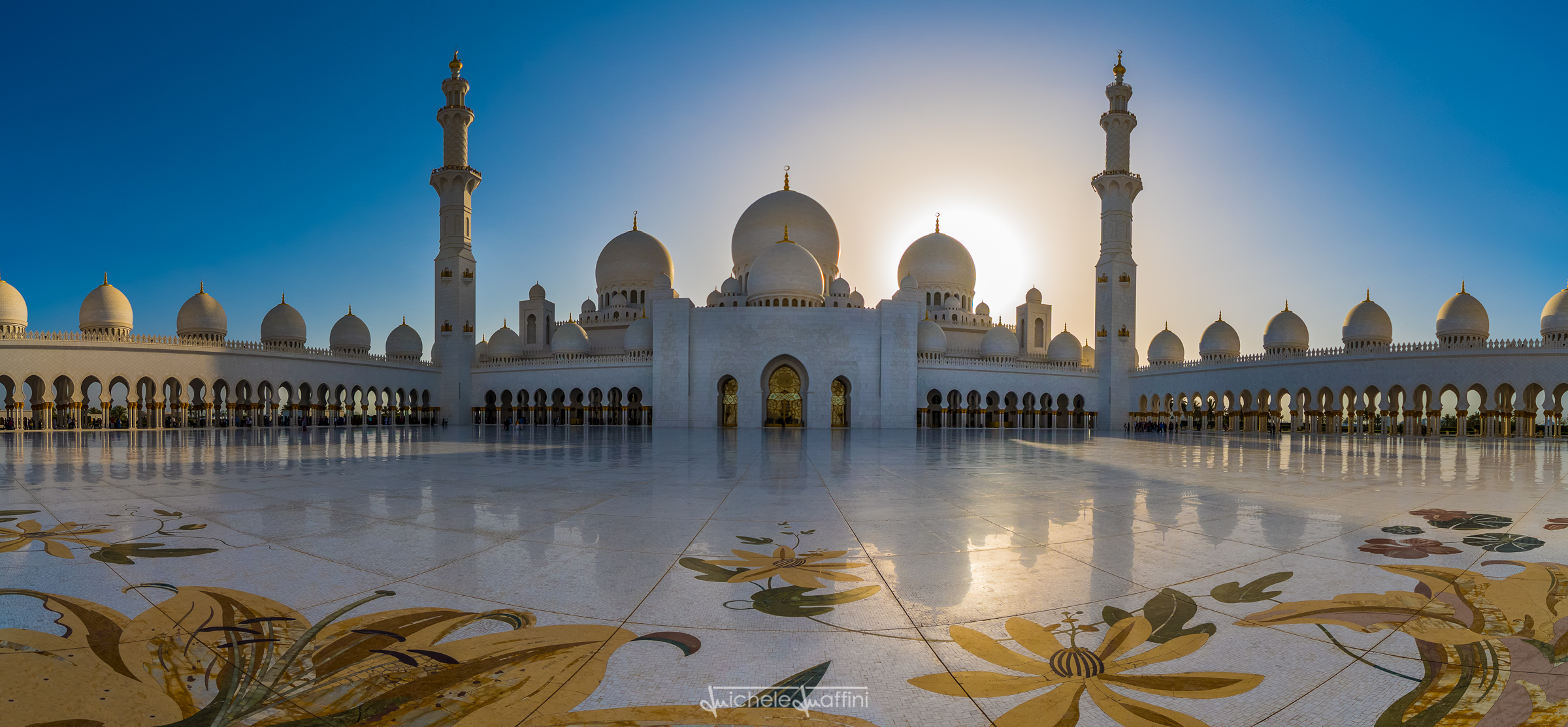 Abu Dhabi - Gran Moschea dello sceicco Zayed