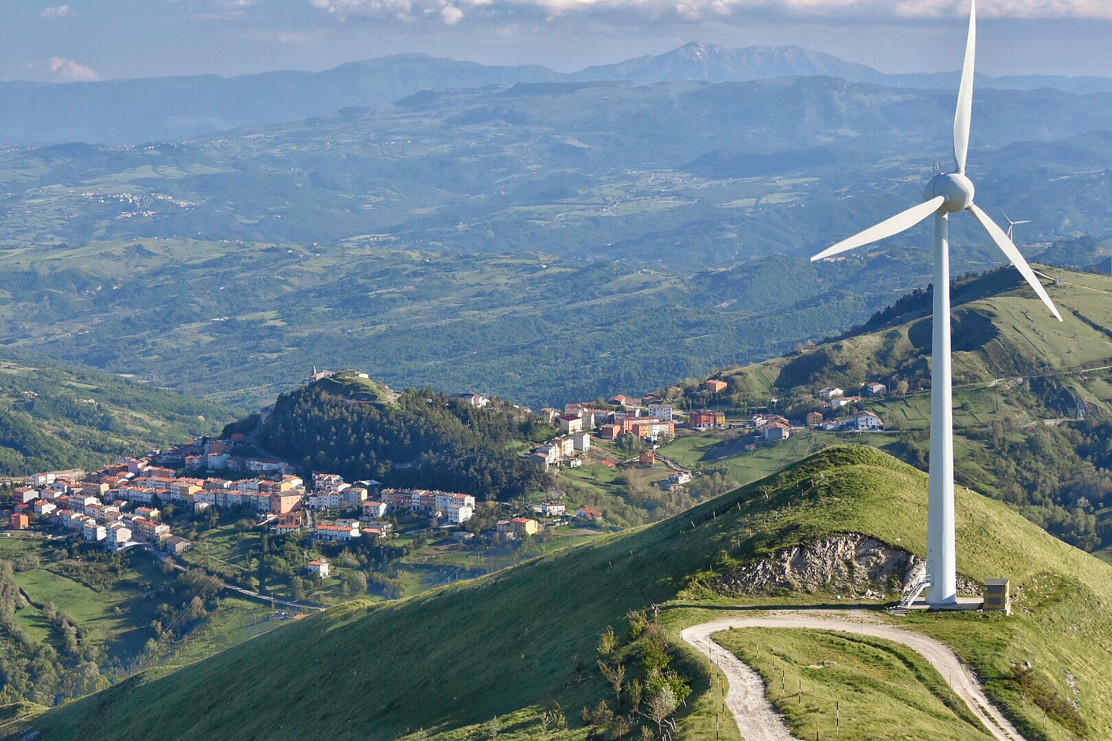 Vista Dalla montagna