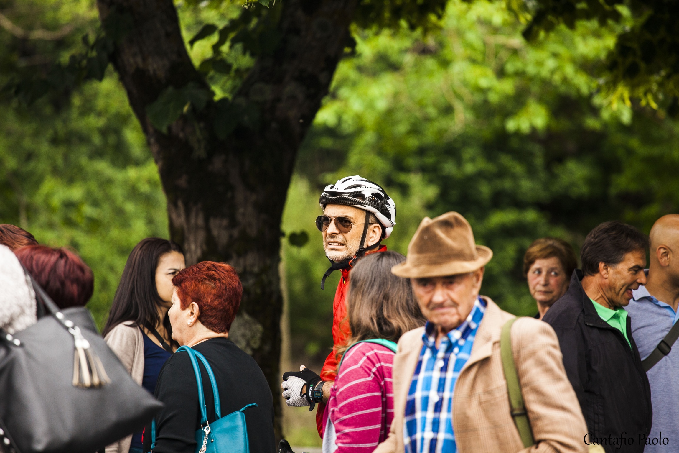 The fatigue of a cyclist