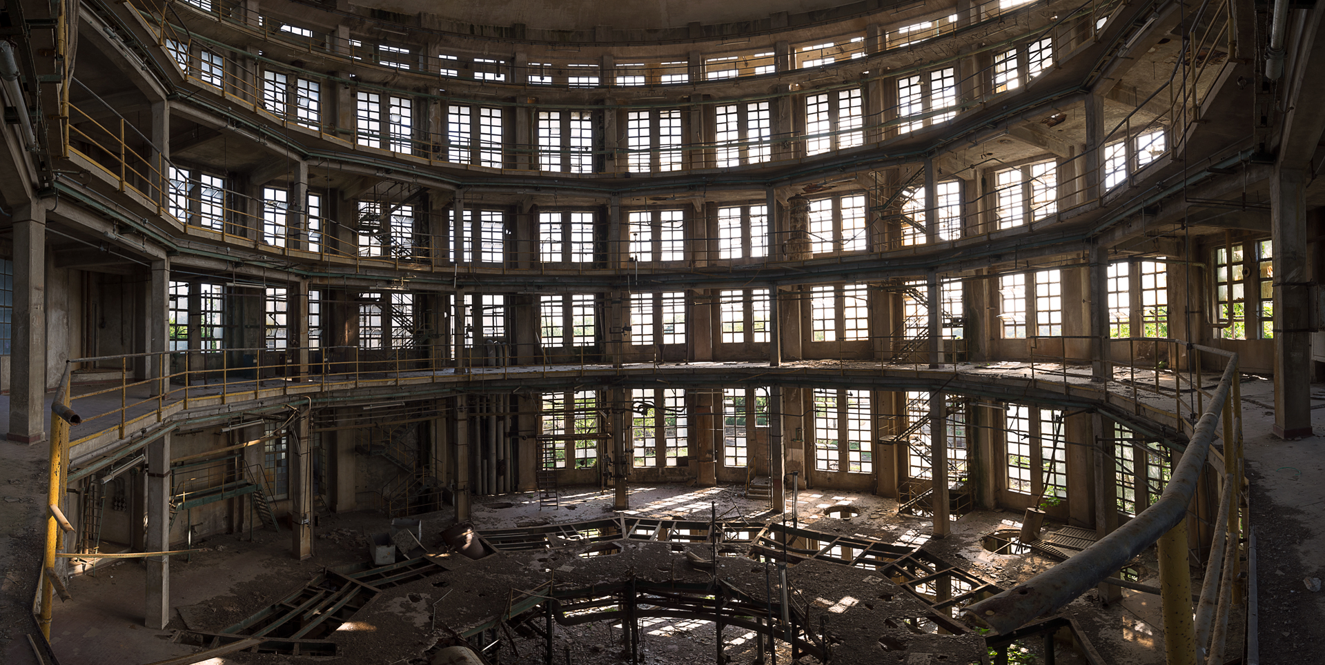 Panorama of 5 single shots