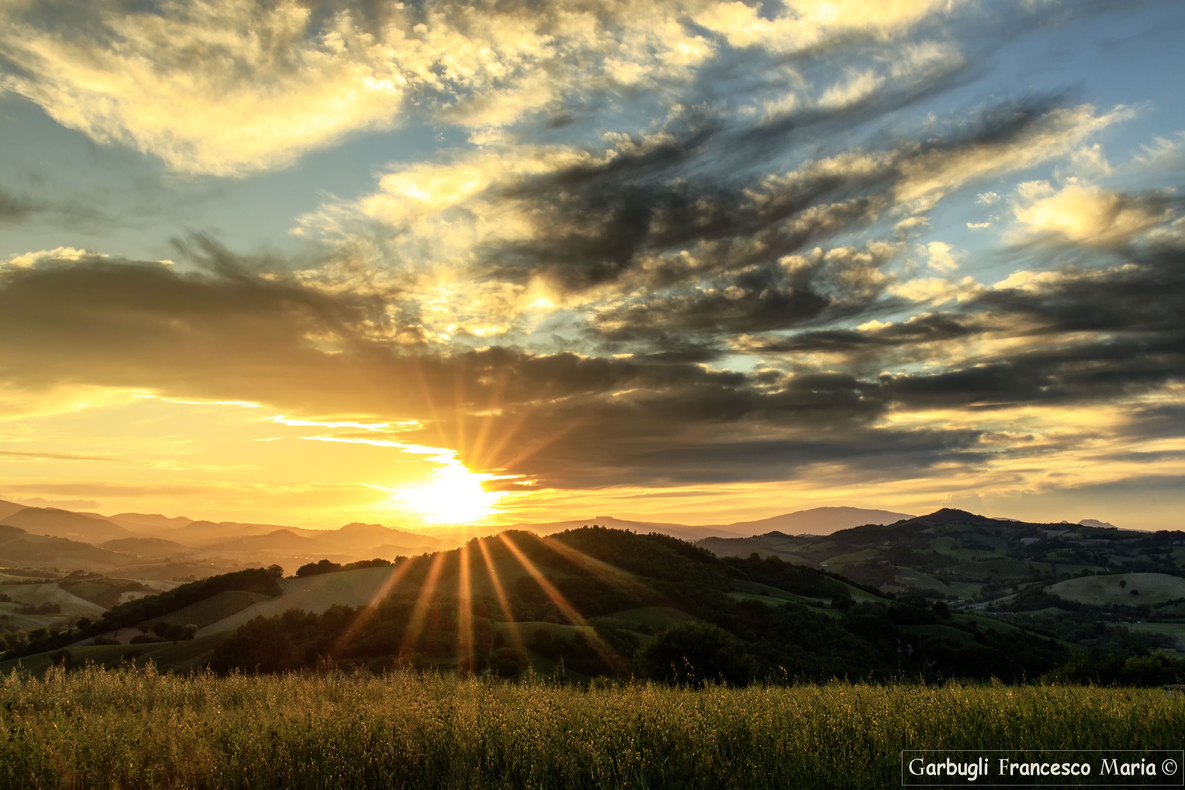 I tramonti della mia terra