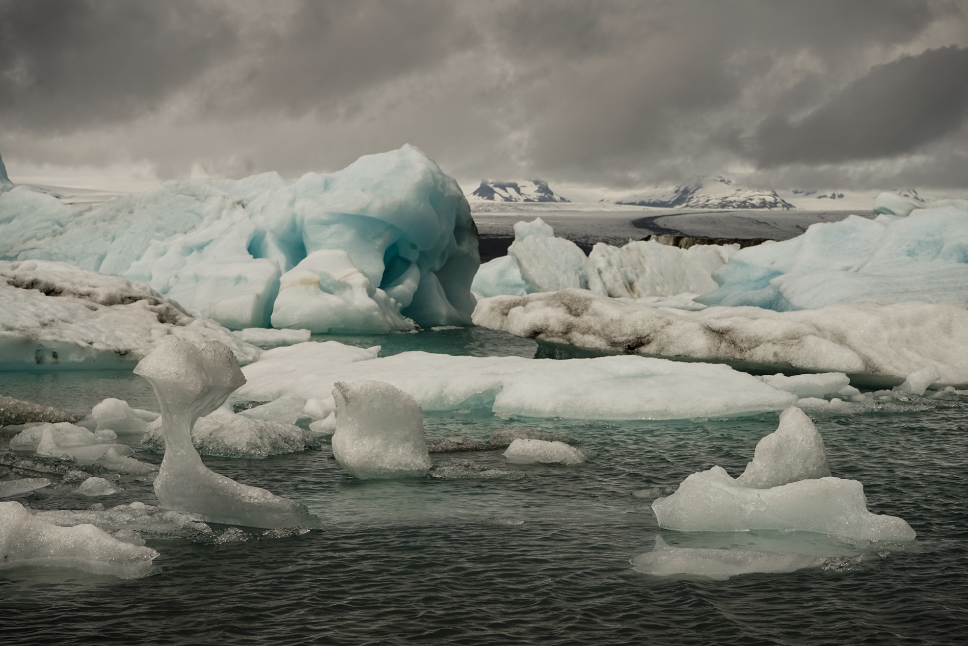 The remains of the vatnajokull