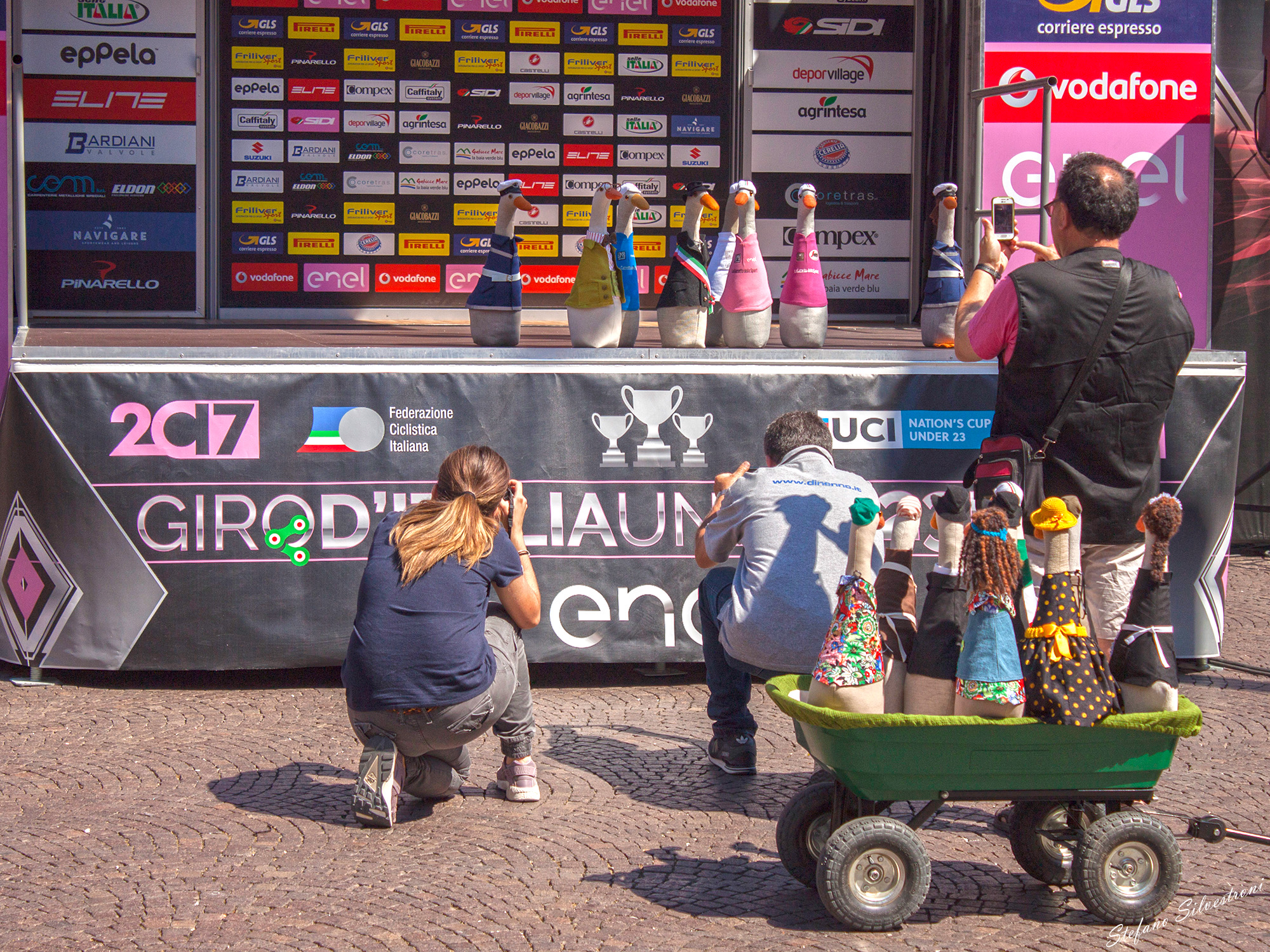 "Sono contento di essere arrivato primo, ciao mamma!&qu...