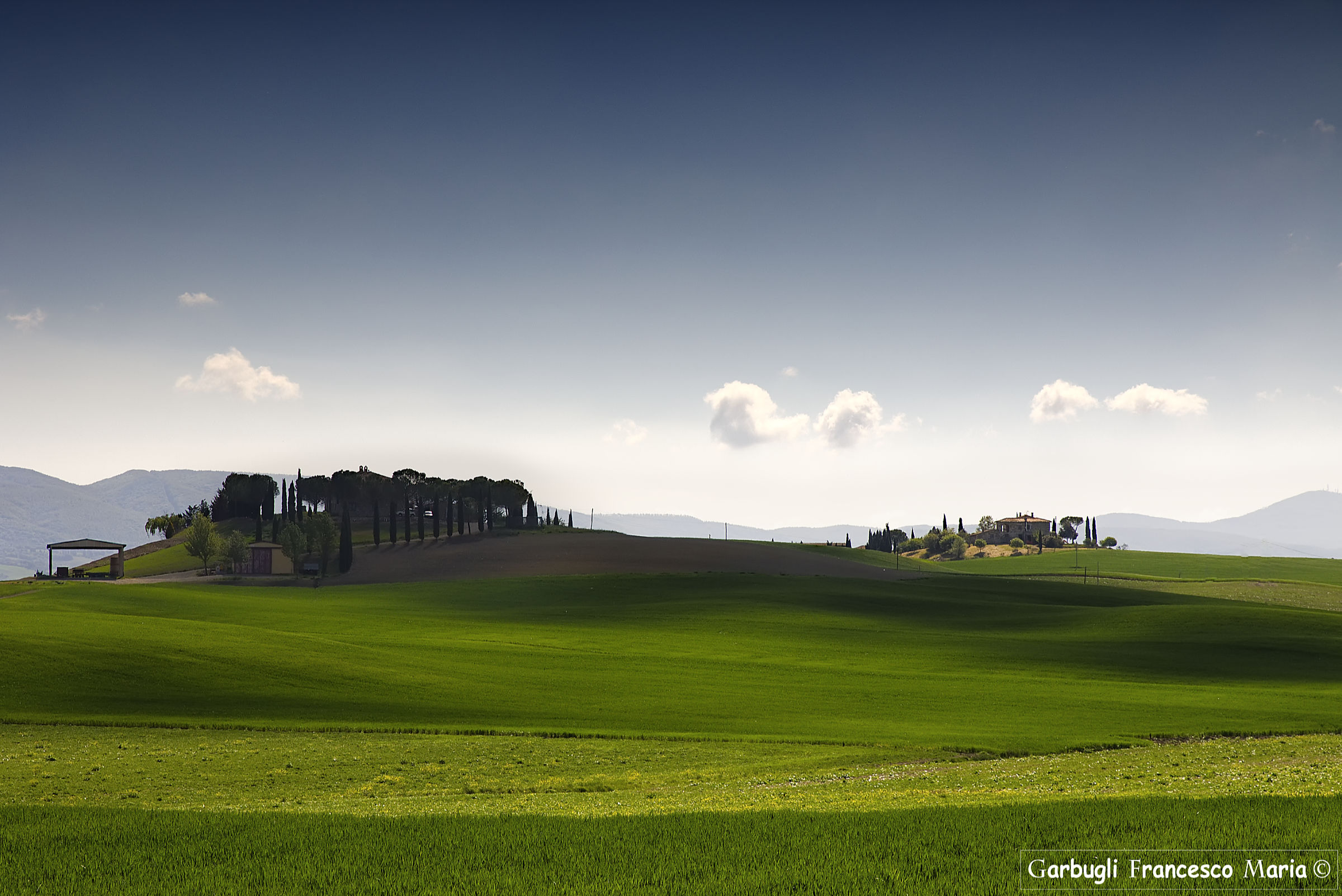 Shadows and lights in Val d'Orcia