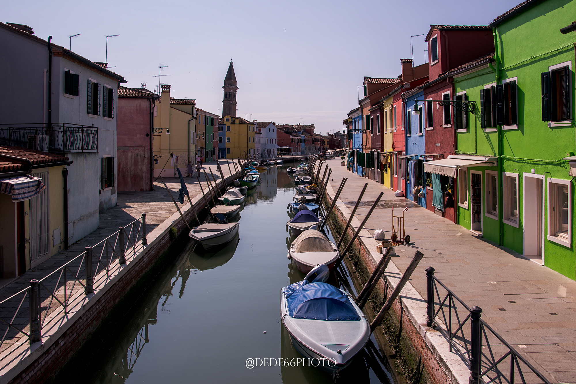 At 9.53 the sun is already high