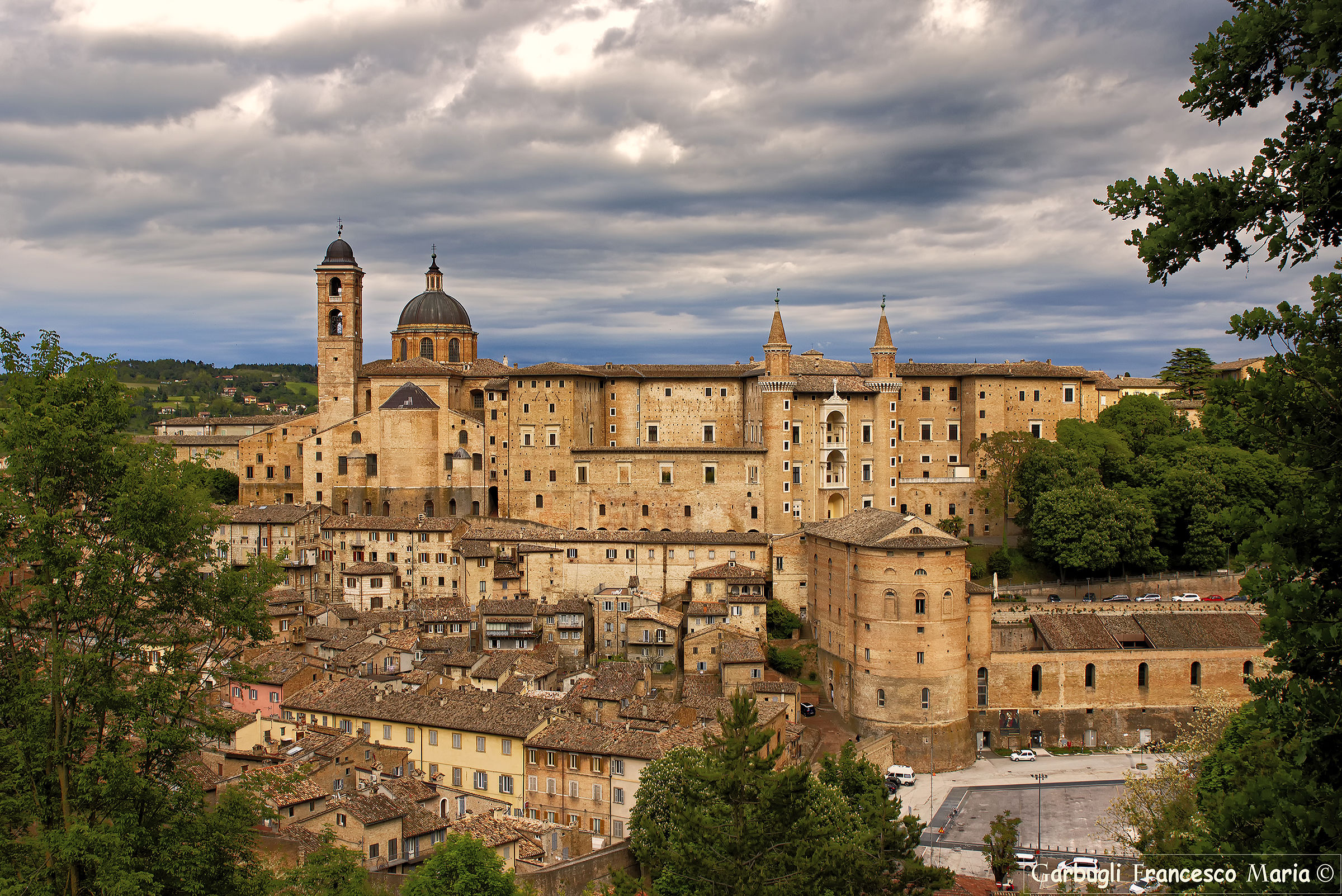 Il balcone naturale sul Palazzo Ducale