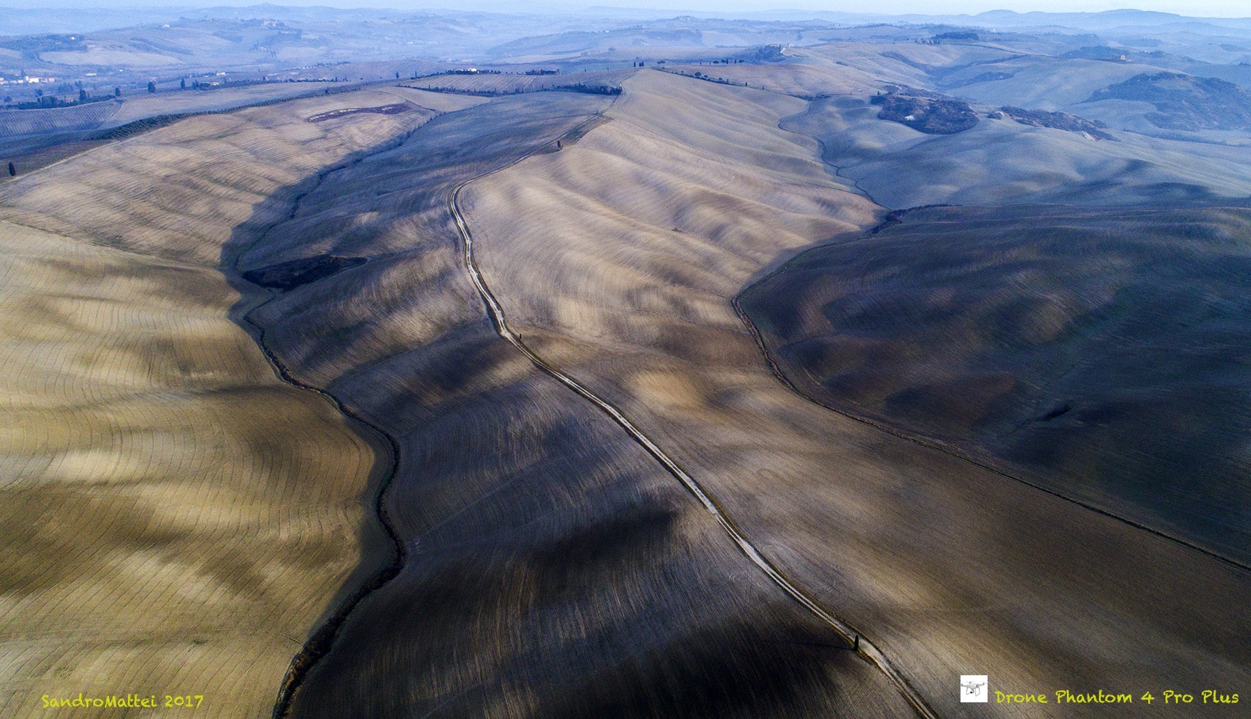 Crete senesi at dawn