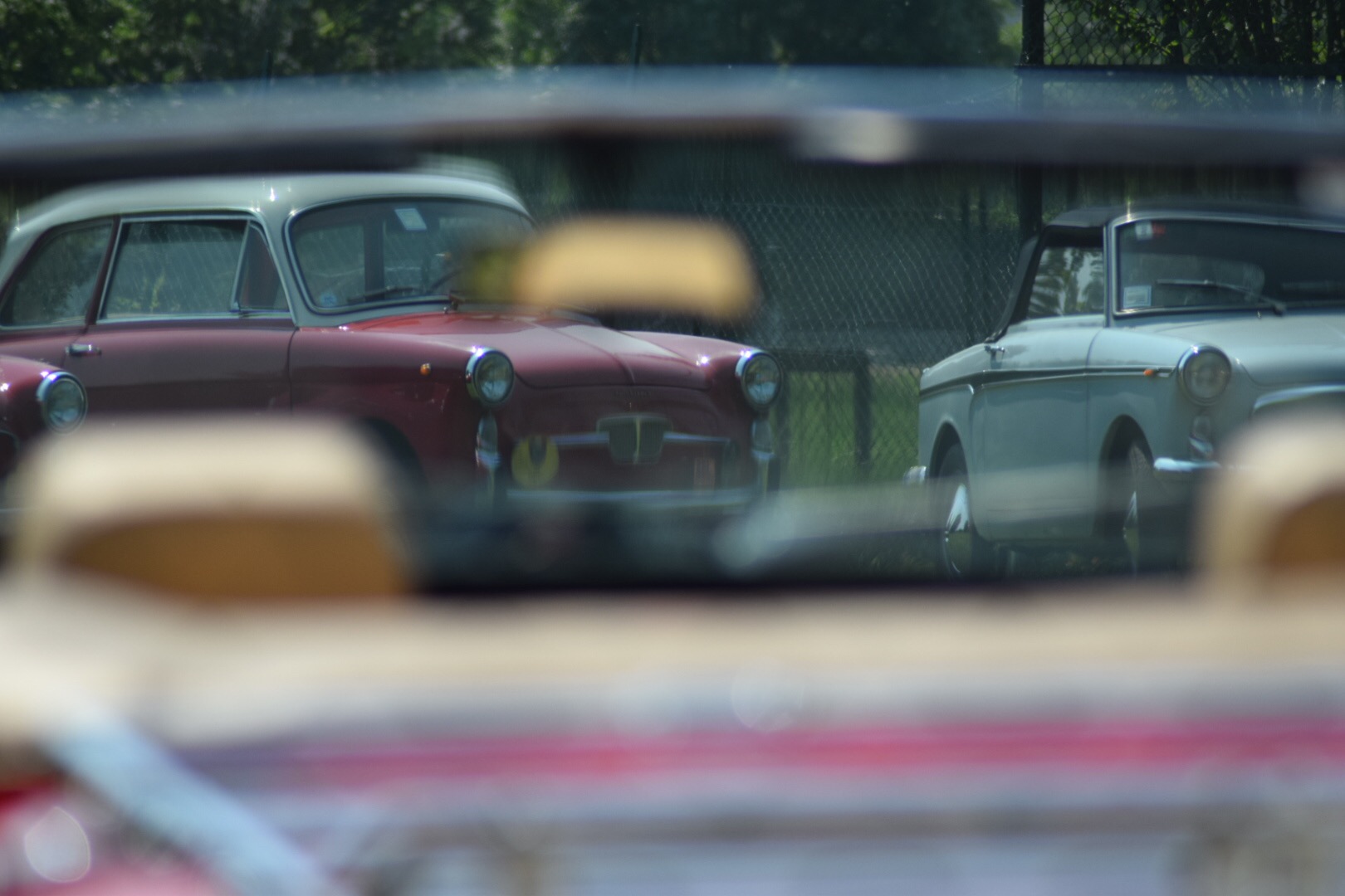 Looking through a 124 spider