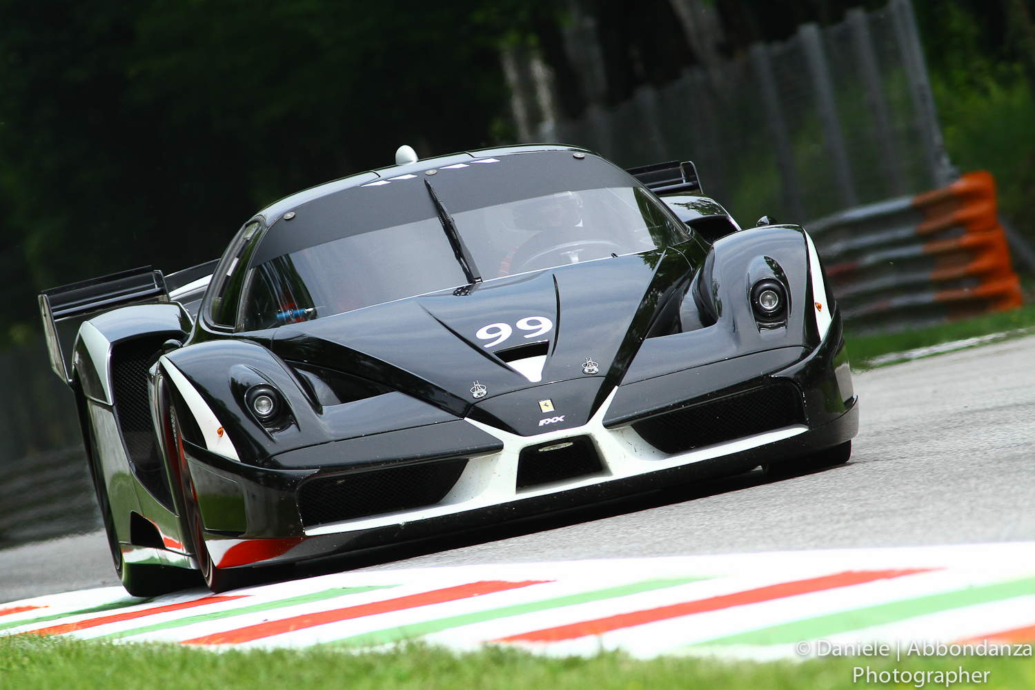 Fxx on the brakes to Monnza