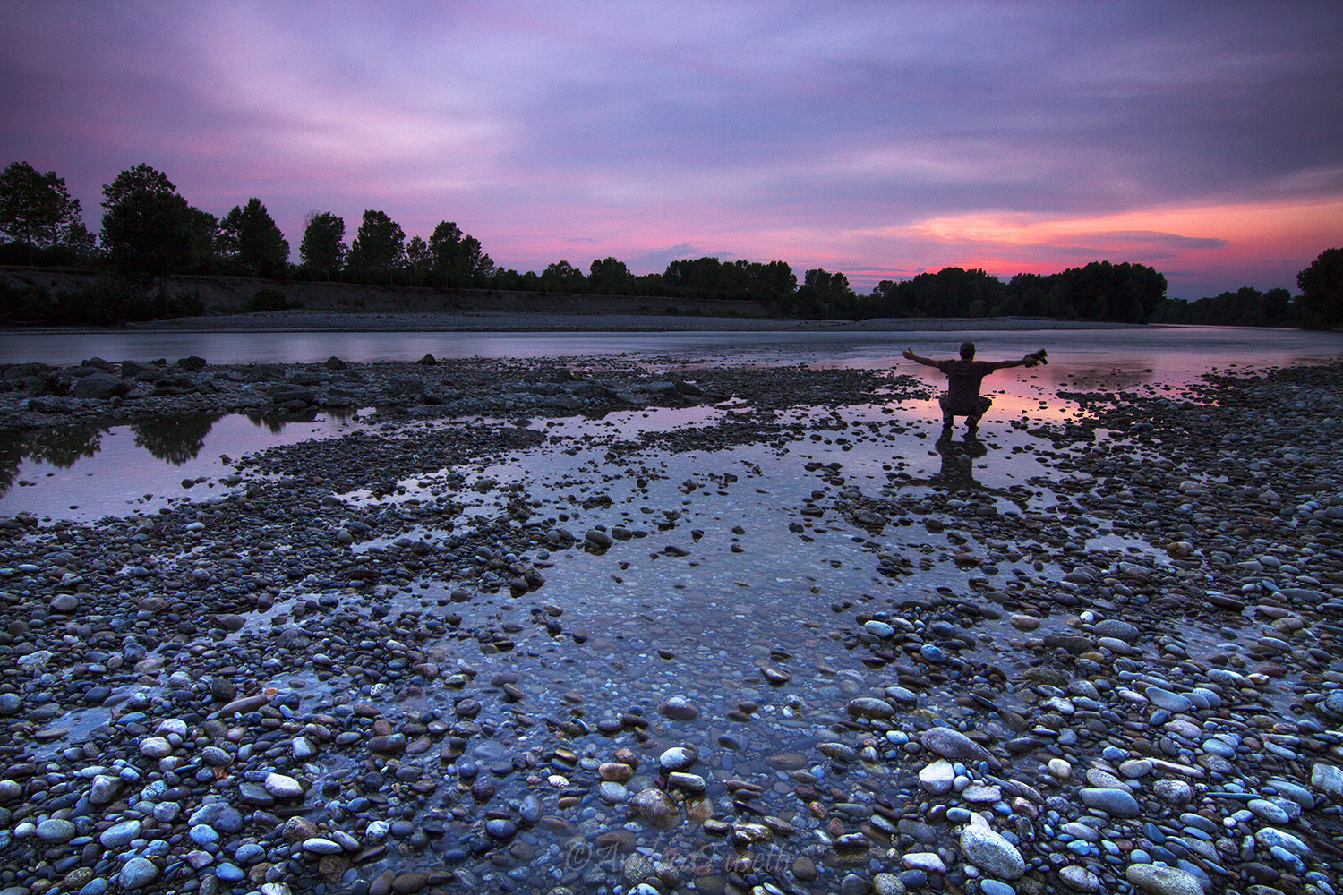 Waiting for the night