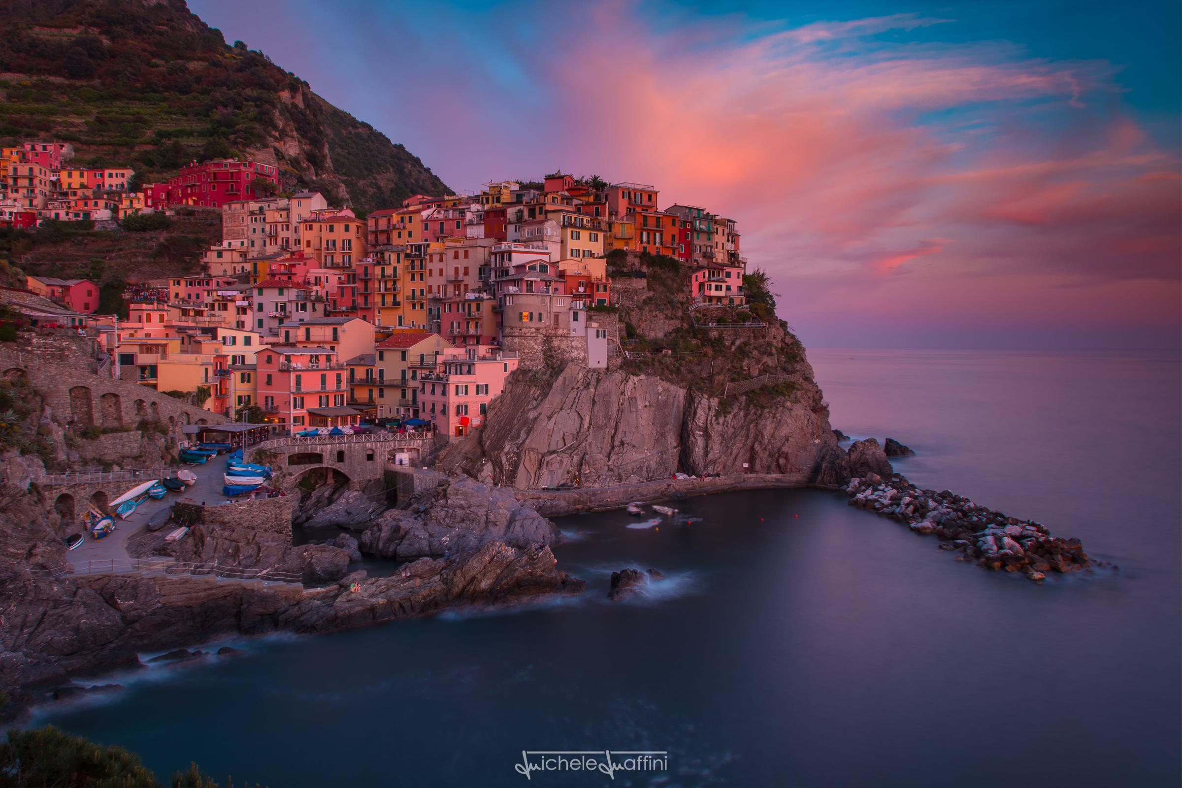Manarola (sp) - Tramonto