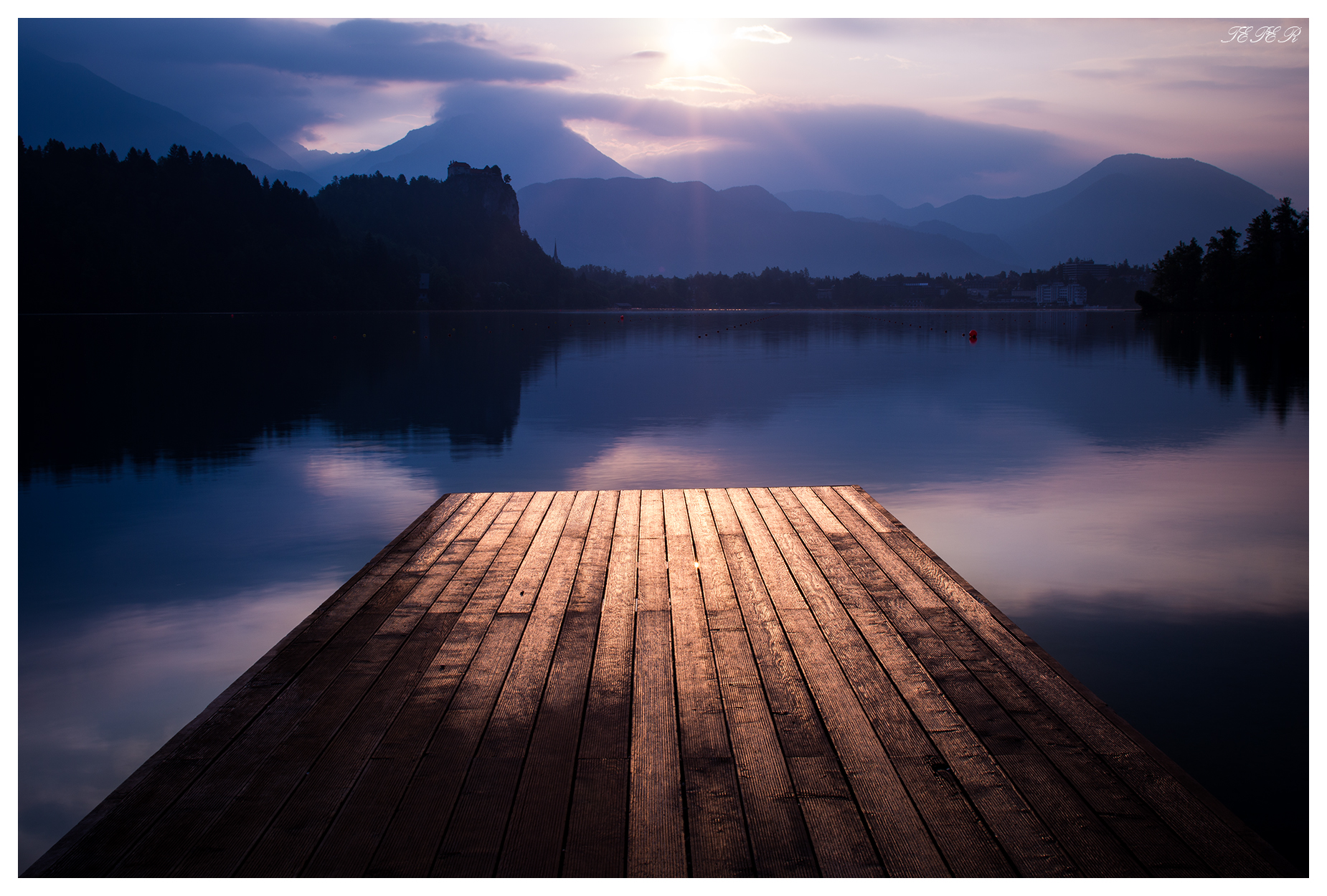 Magico Mattino al lago di Bled