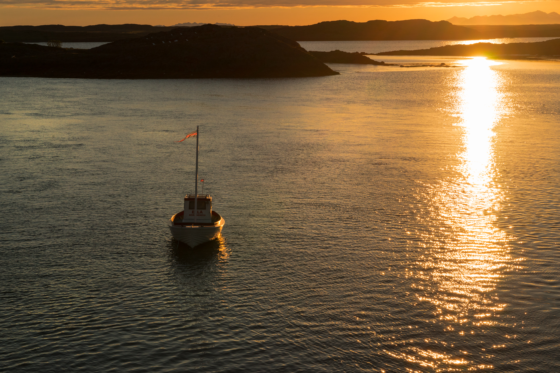 The boat to the fjords