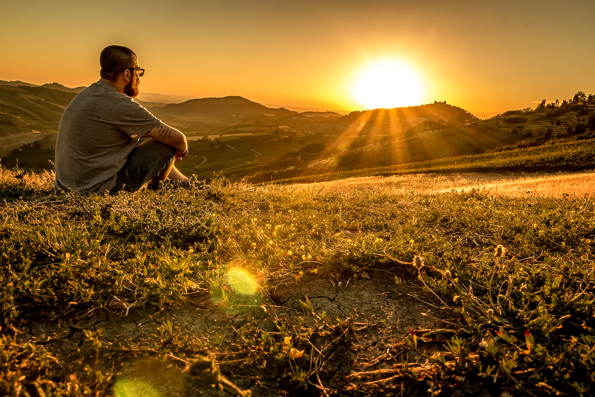 Regenerate at sunset